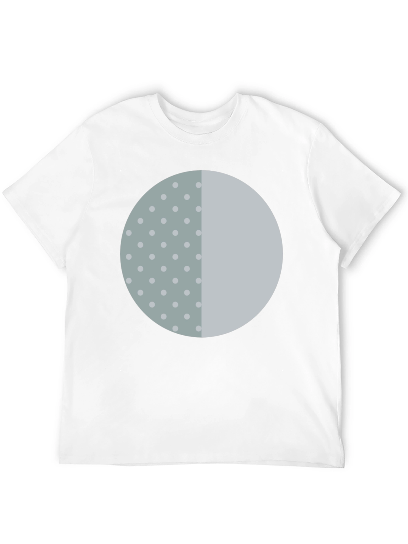 Modern Circle Graphic Tee - Casual Style