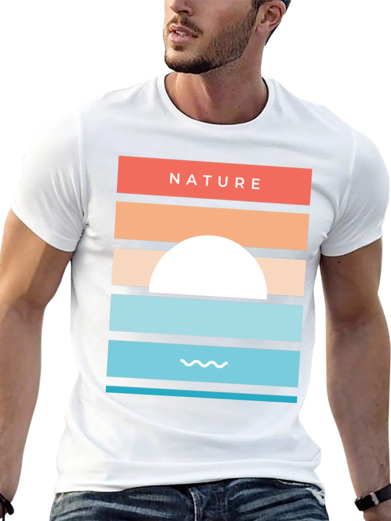 Nature Sunset Graphic Tee - Stylish Unisex T-Shirt