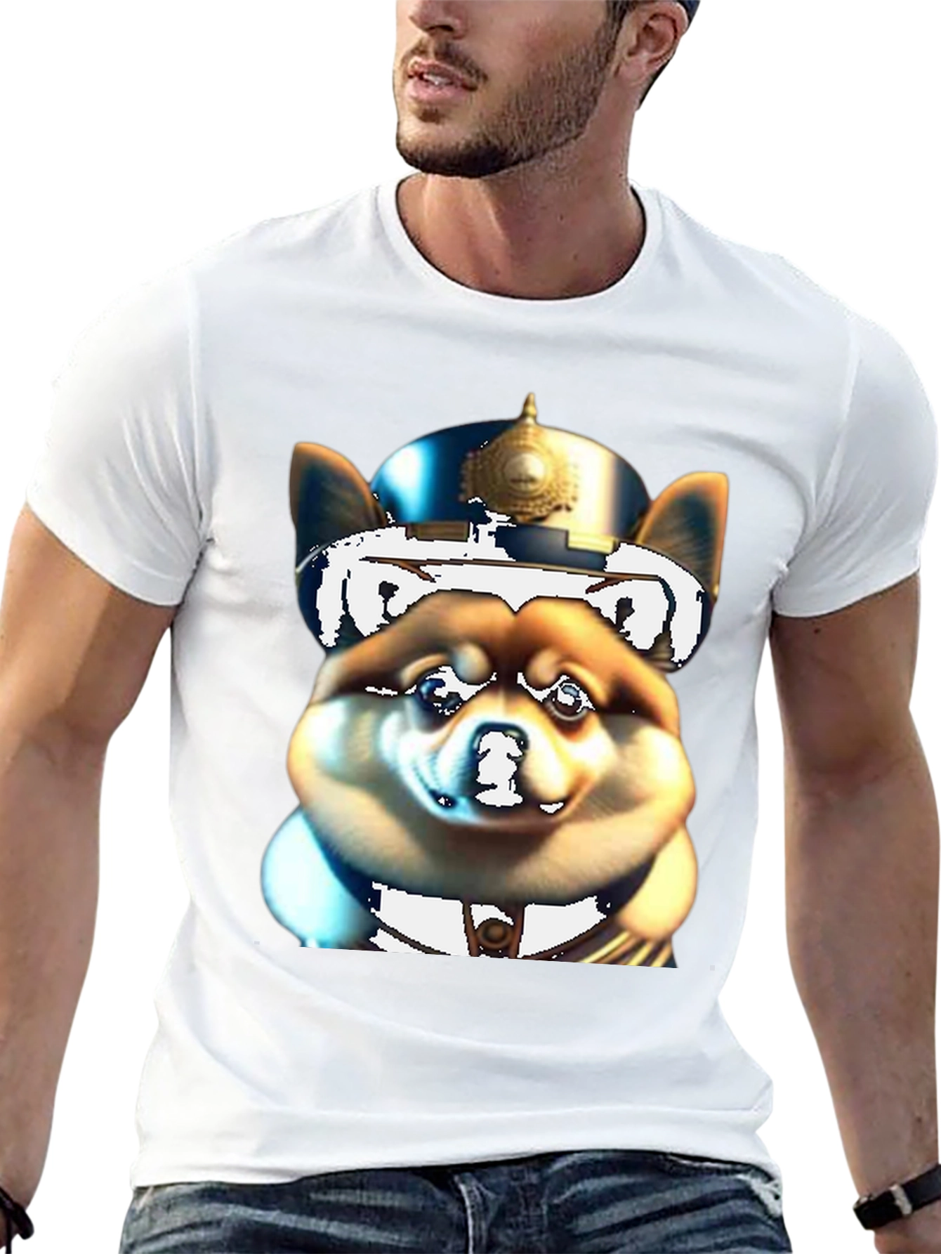 Doge Police T-Shirt - Novelty Graphic Tee
