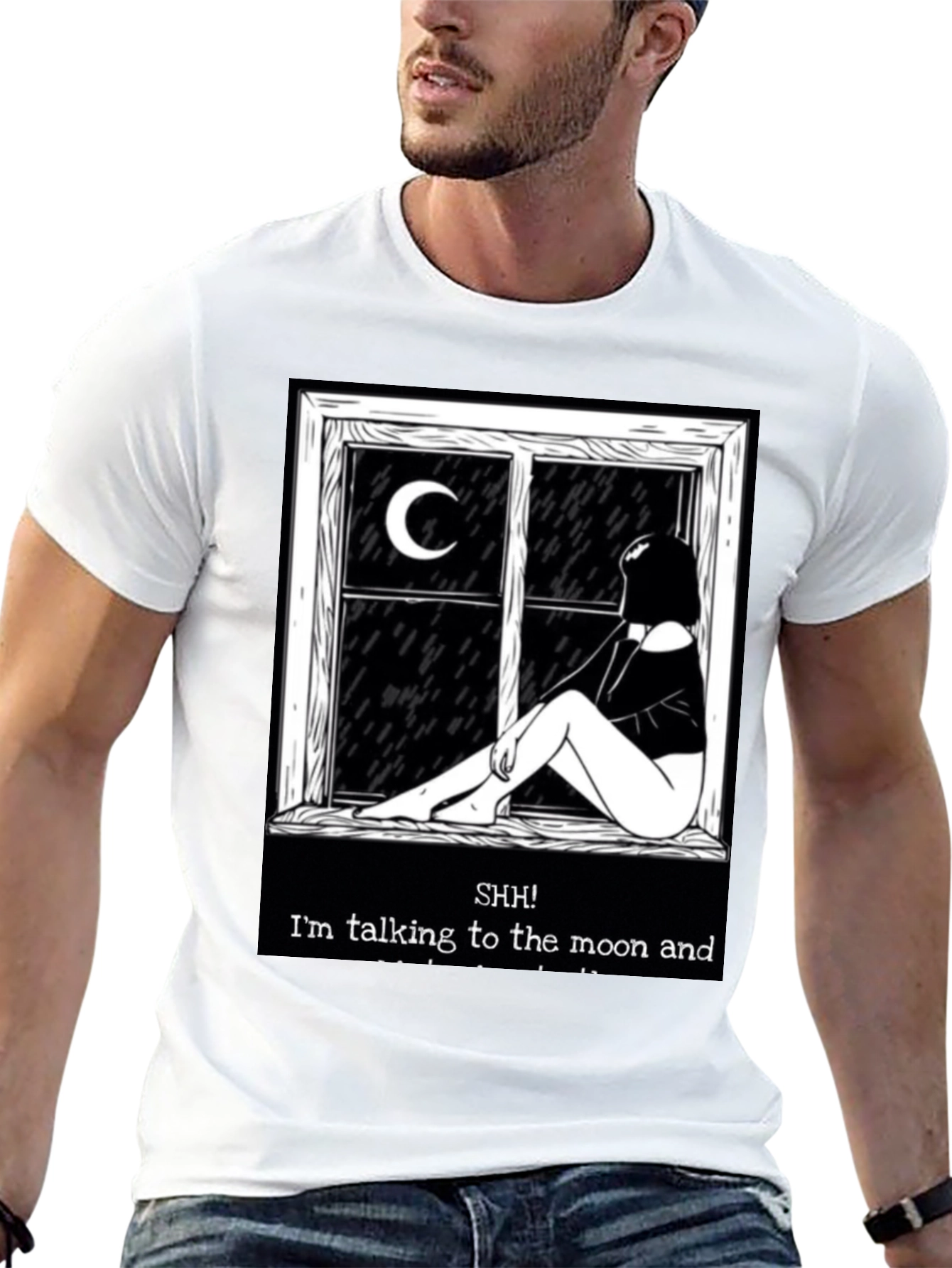Moon Talk T-Shirt - Unisex Graphic Tee