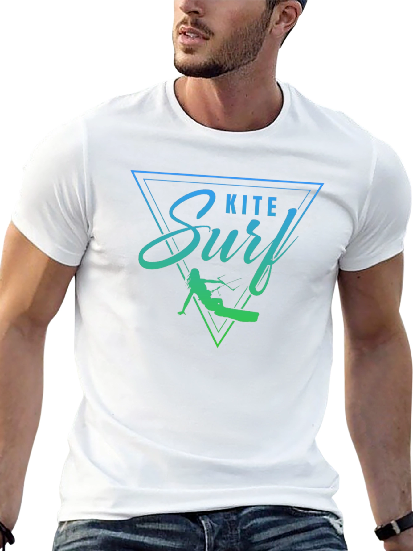 Kite Surf Graphic T-Shirt - Stylish Design