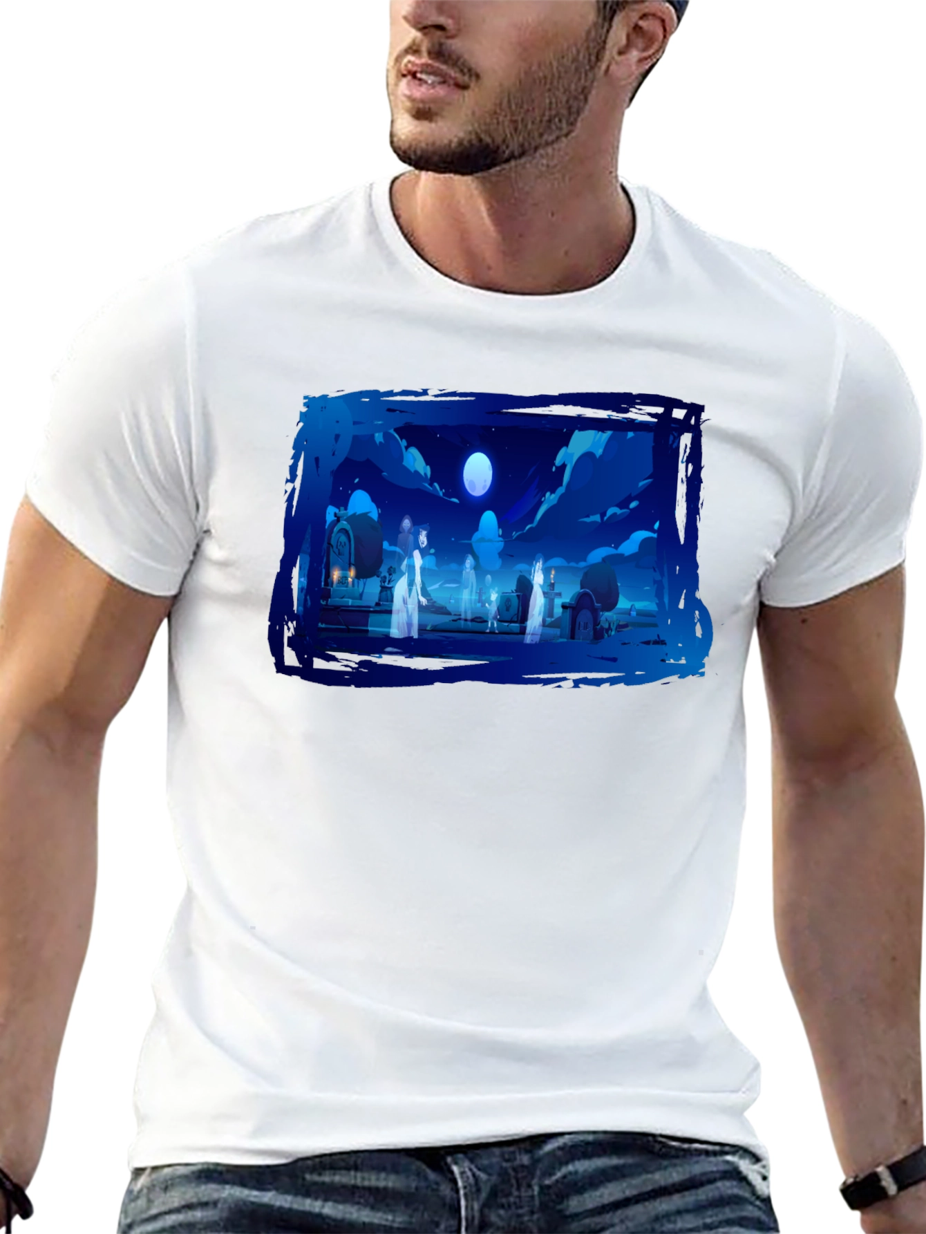 Night Cemetery T-Shirt