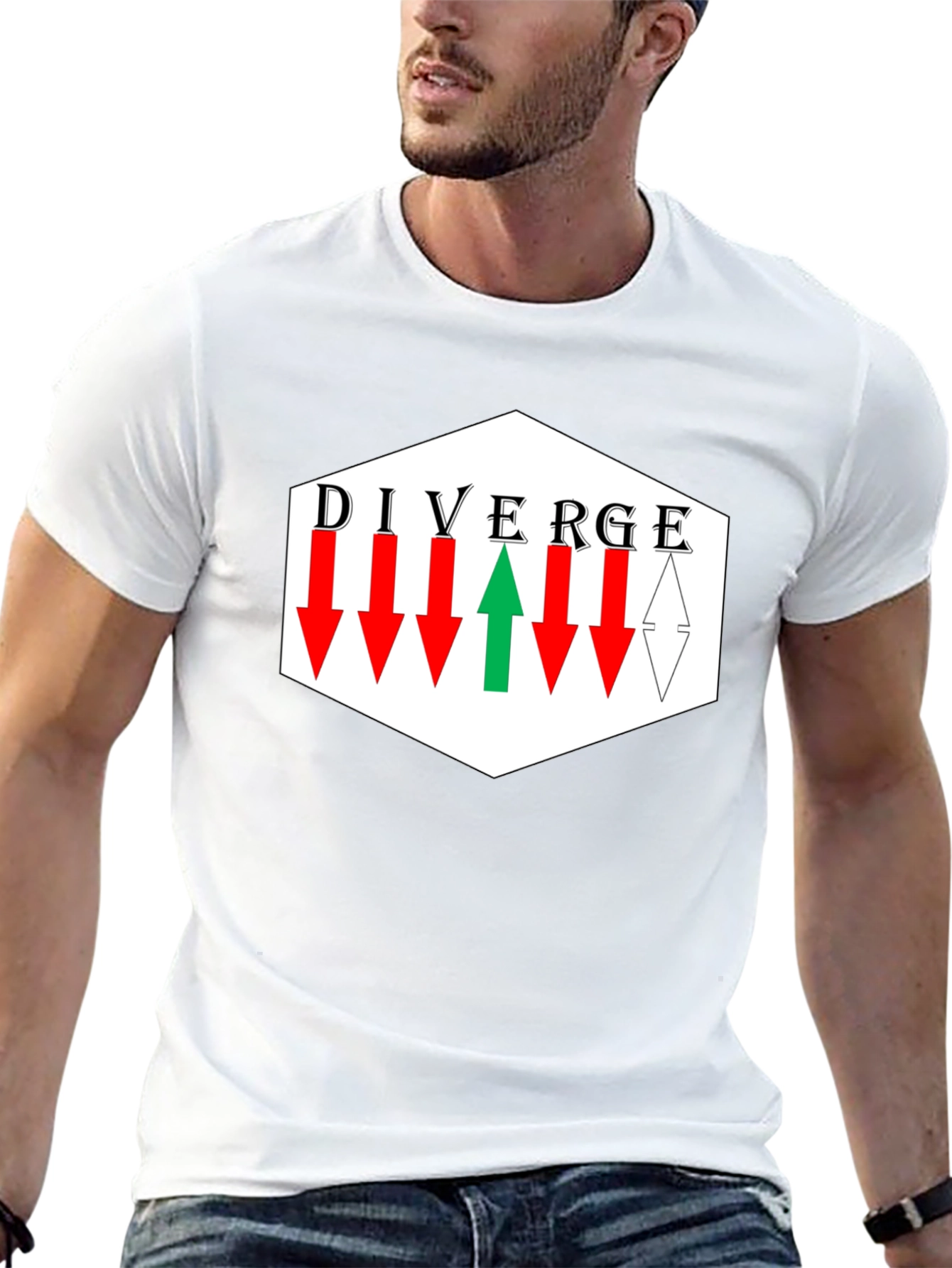 Diverge T-Shirt - Bold Statement Tee