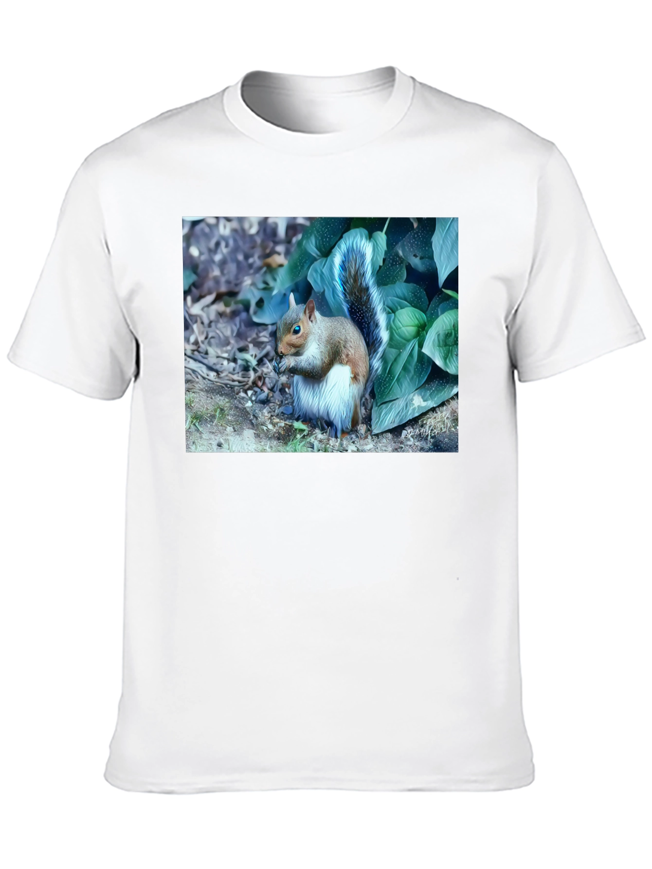 Squirrel T-Shirt: Nature Lovers Tee