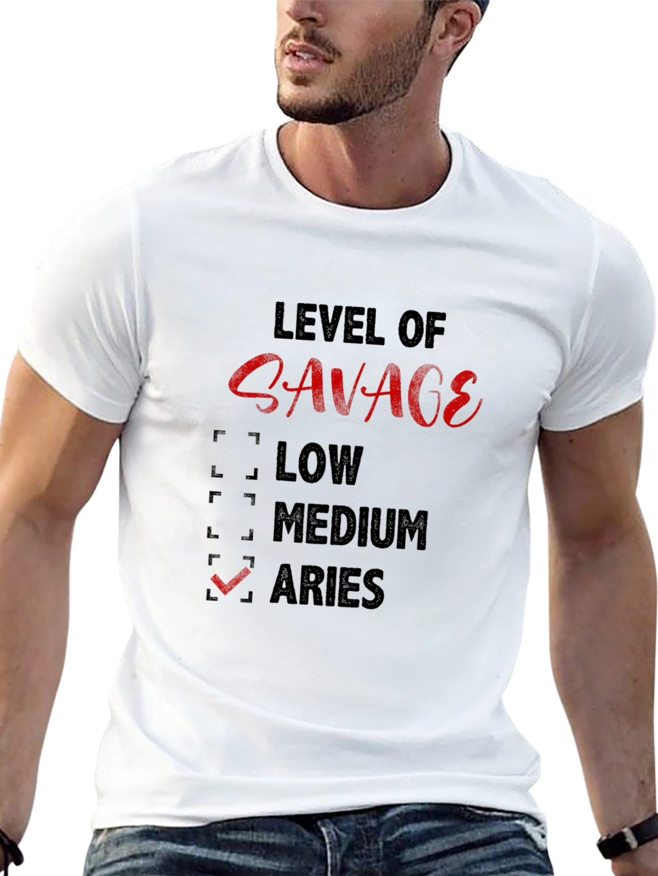 Level of Savage Aries T-Shirt