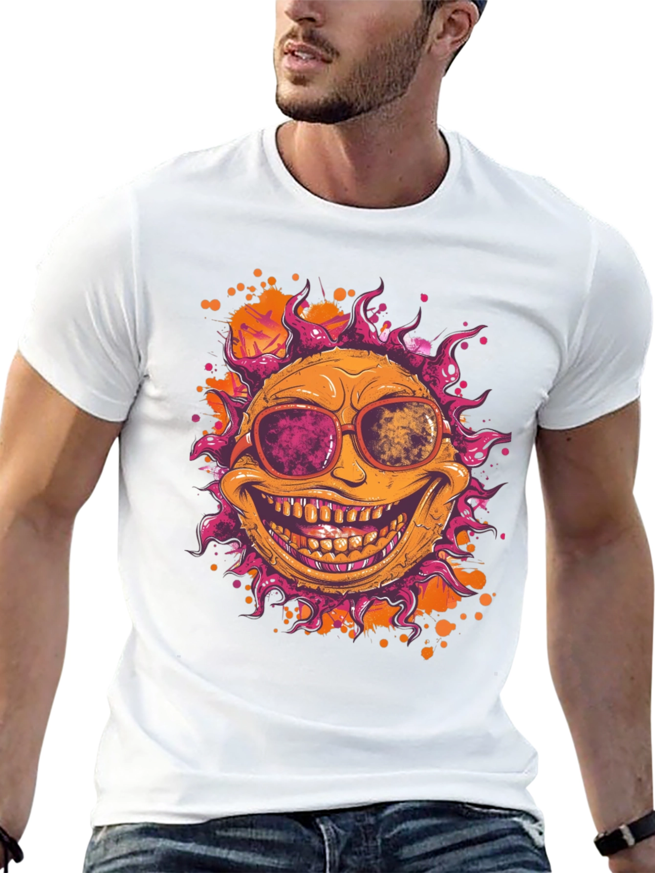 Groovy Sun Graphic Tee