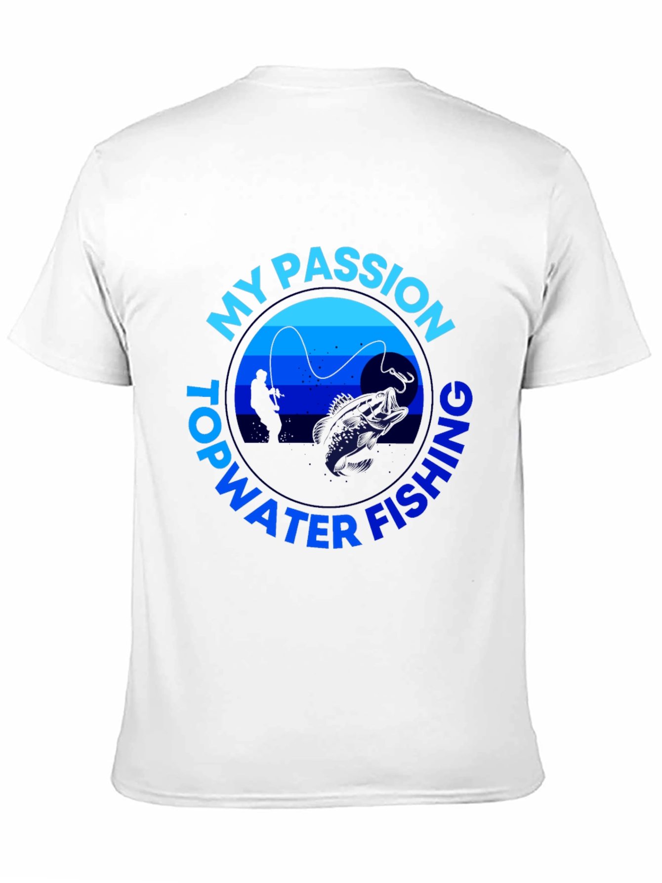 My Passion Topwater Fishing Graphic T-Shirt