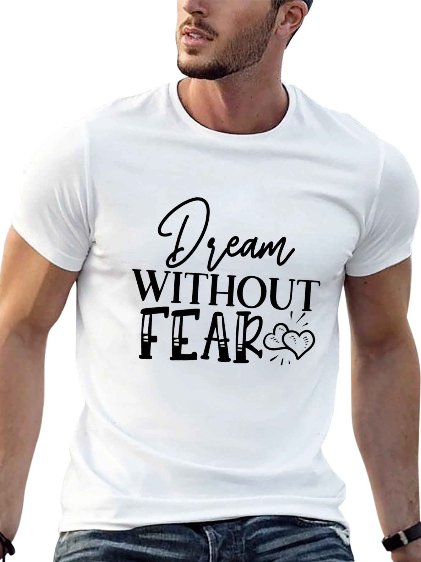 Dream Without Fear T-Shirt - Black