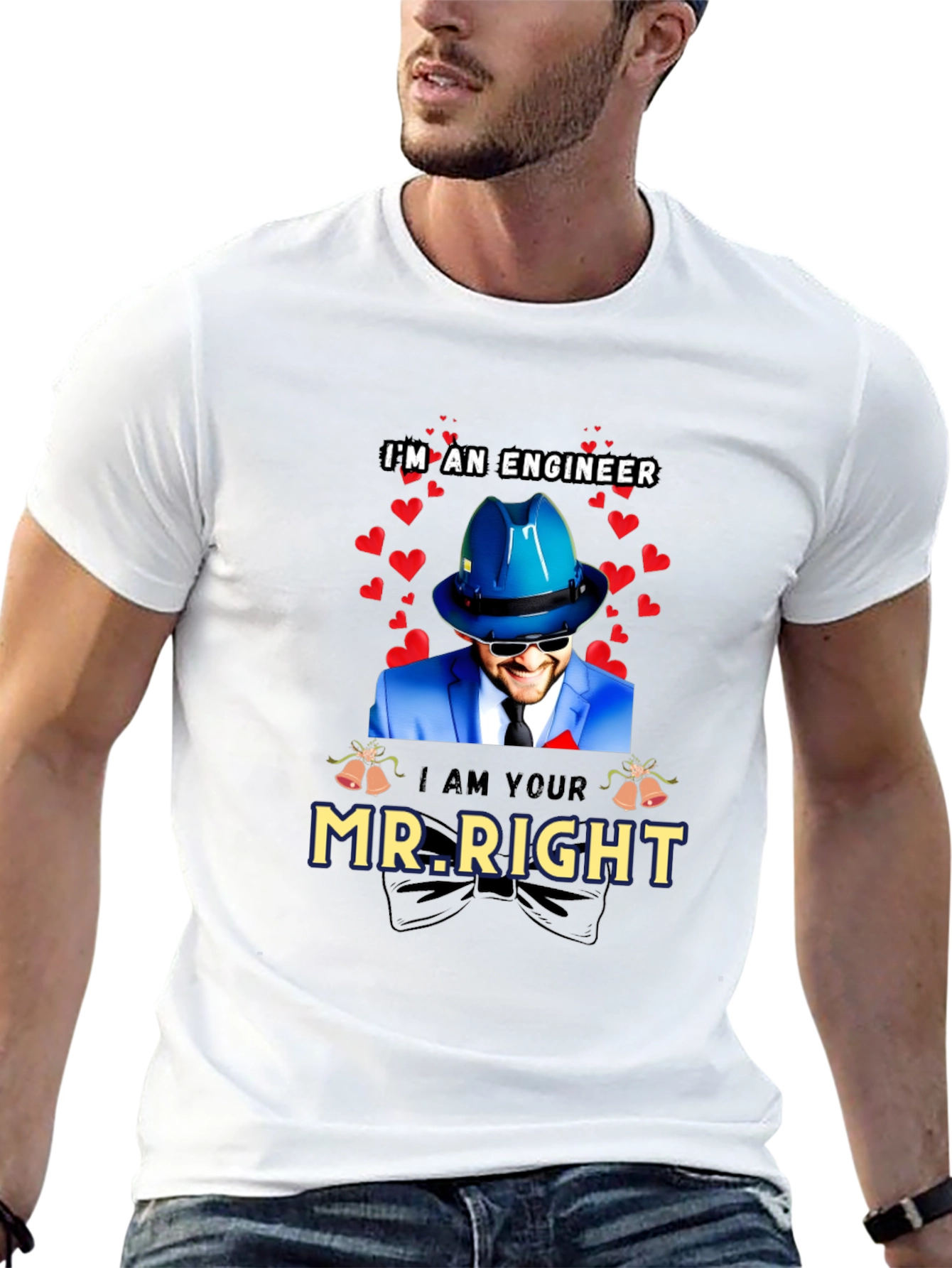 Engineer Mr. Right T-Shirt - Valentines Day Gift