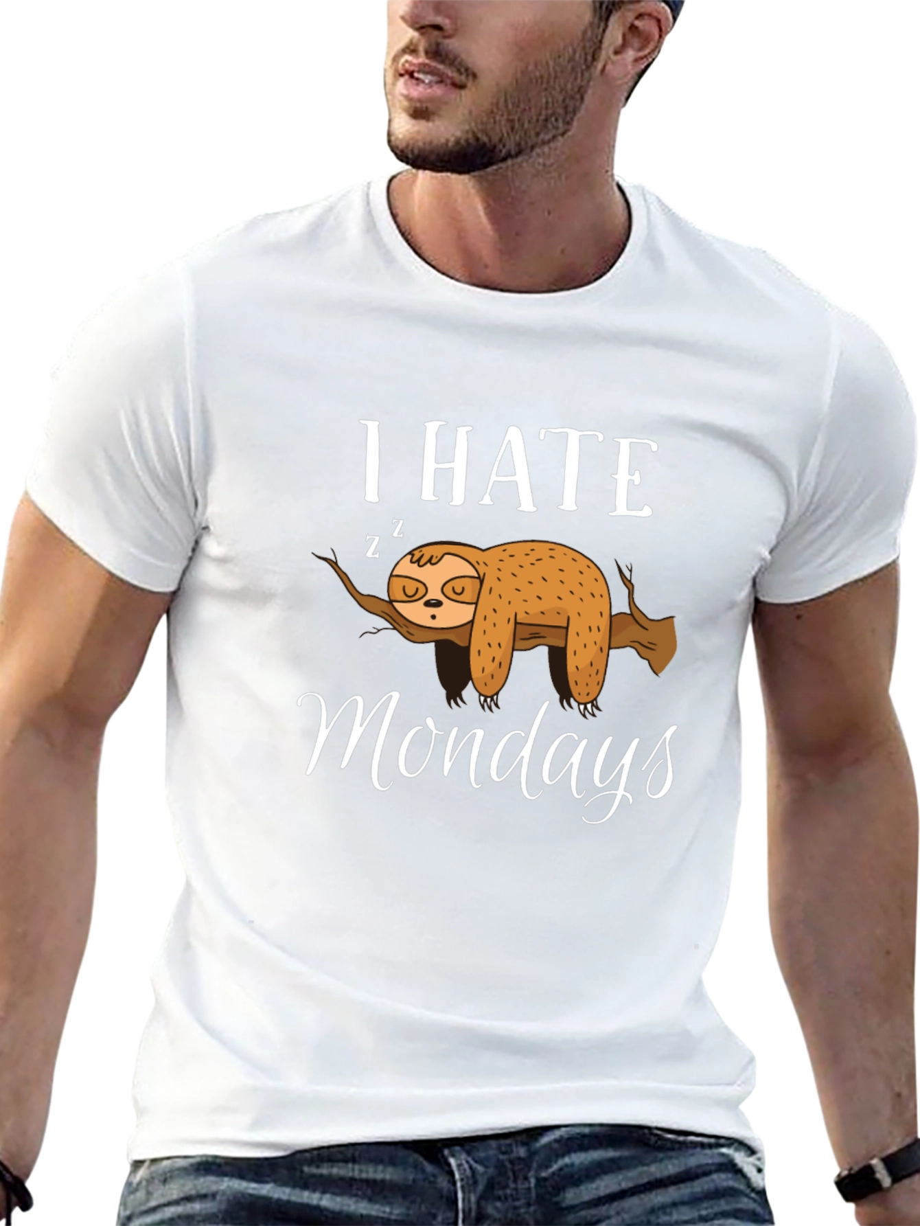 I Hate Mondays Sloth T-Shirt