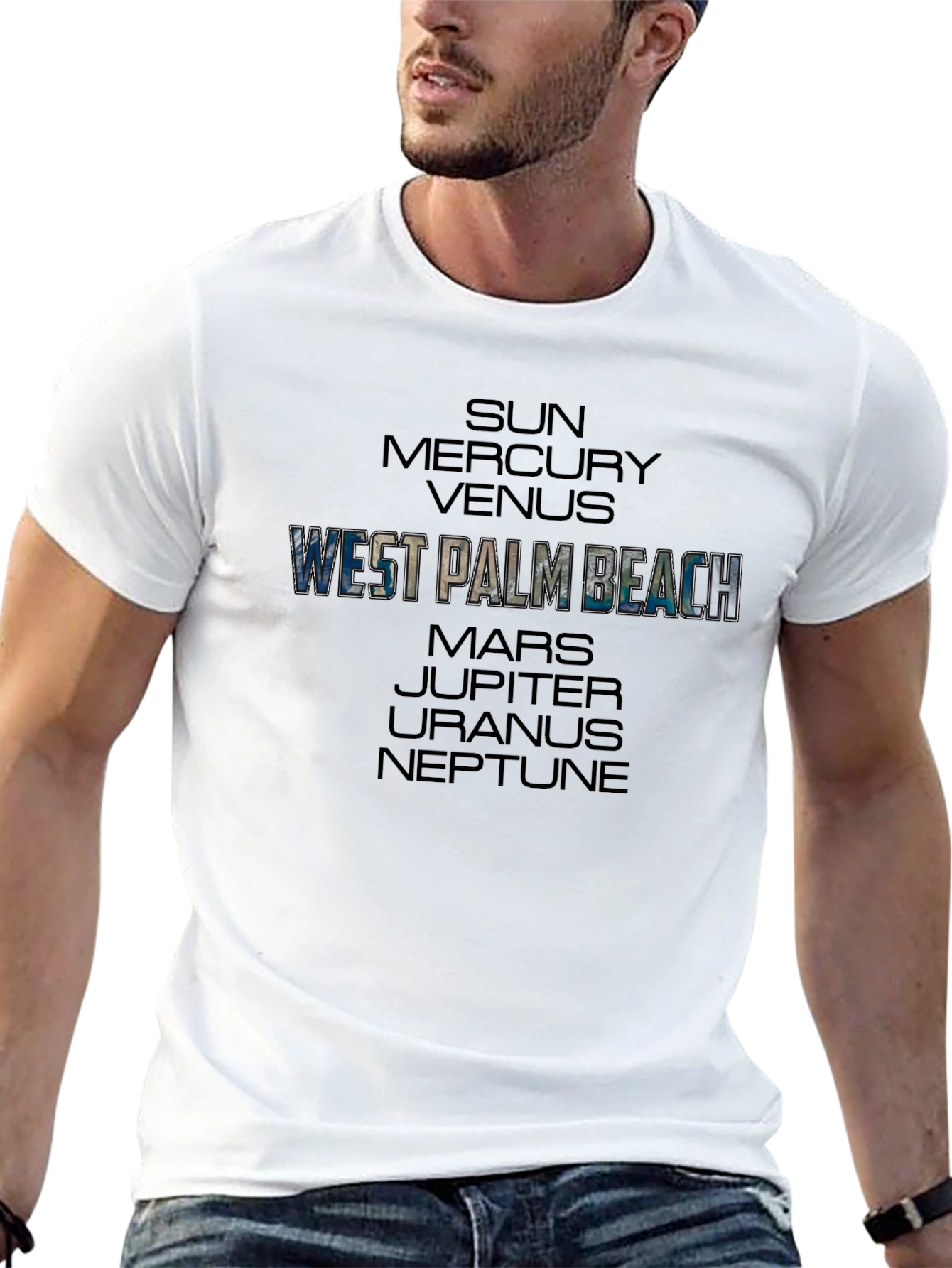West Palm Beach Planets Graphic Tee