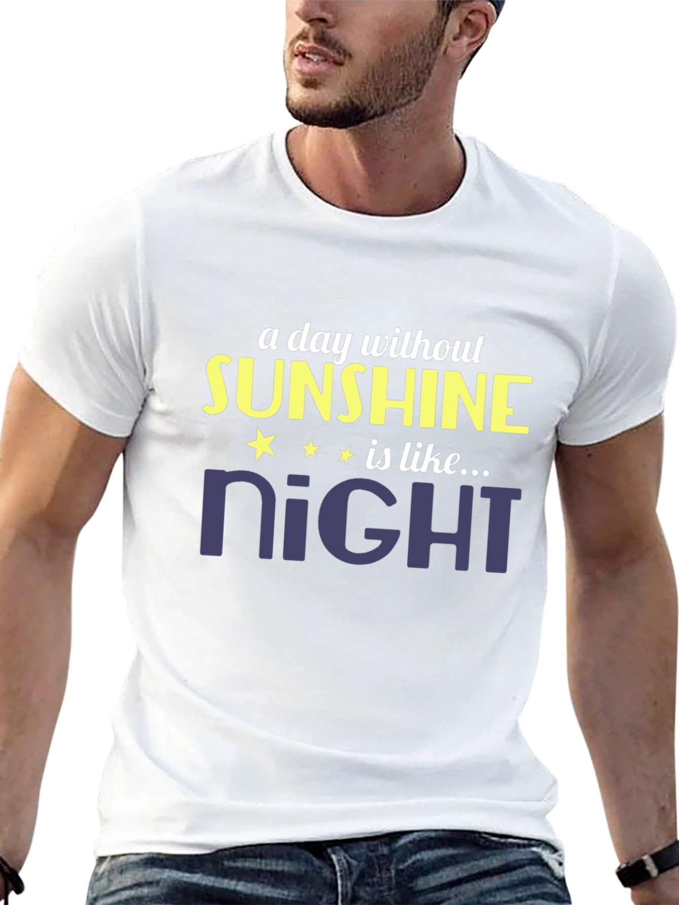 Sunshine Day T-Shirt - Humorous Graphic Tee