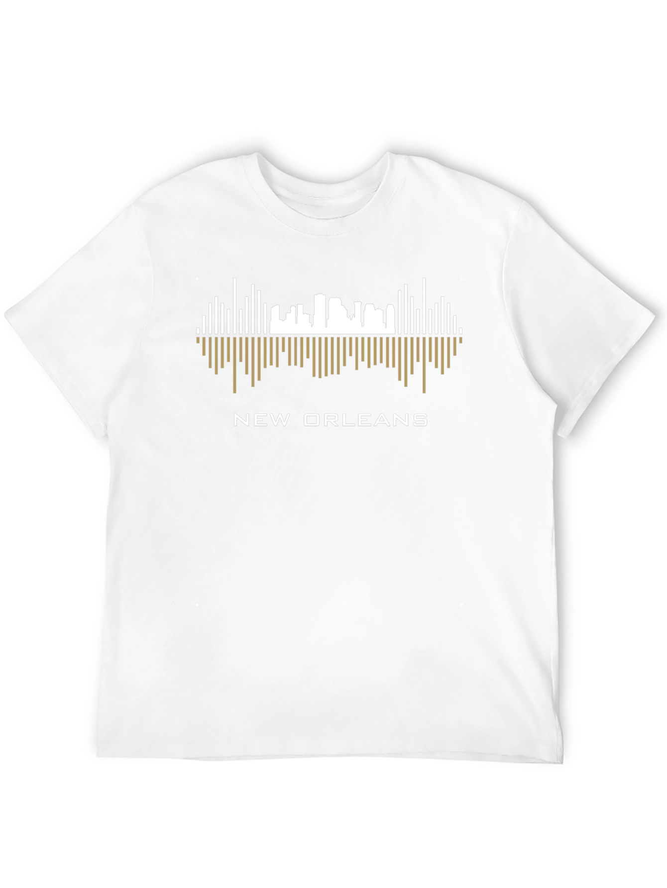 New Orleans Skyline Graphic Tee - Black