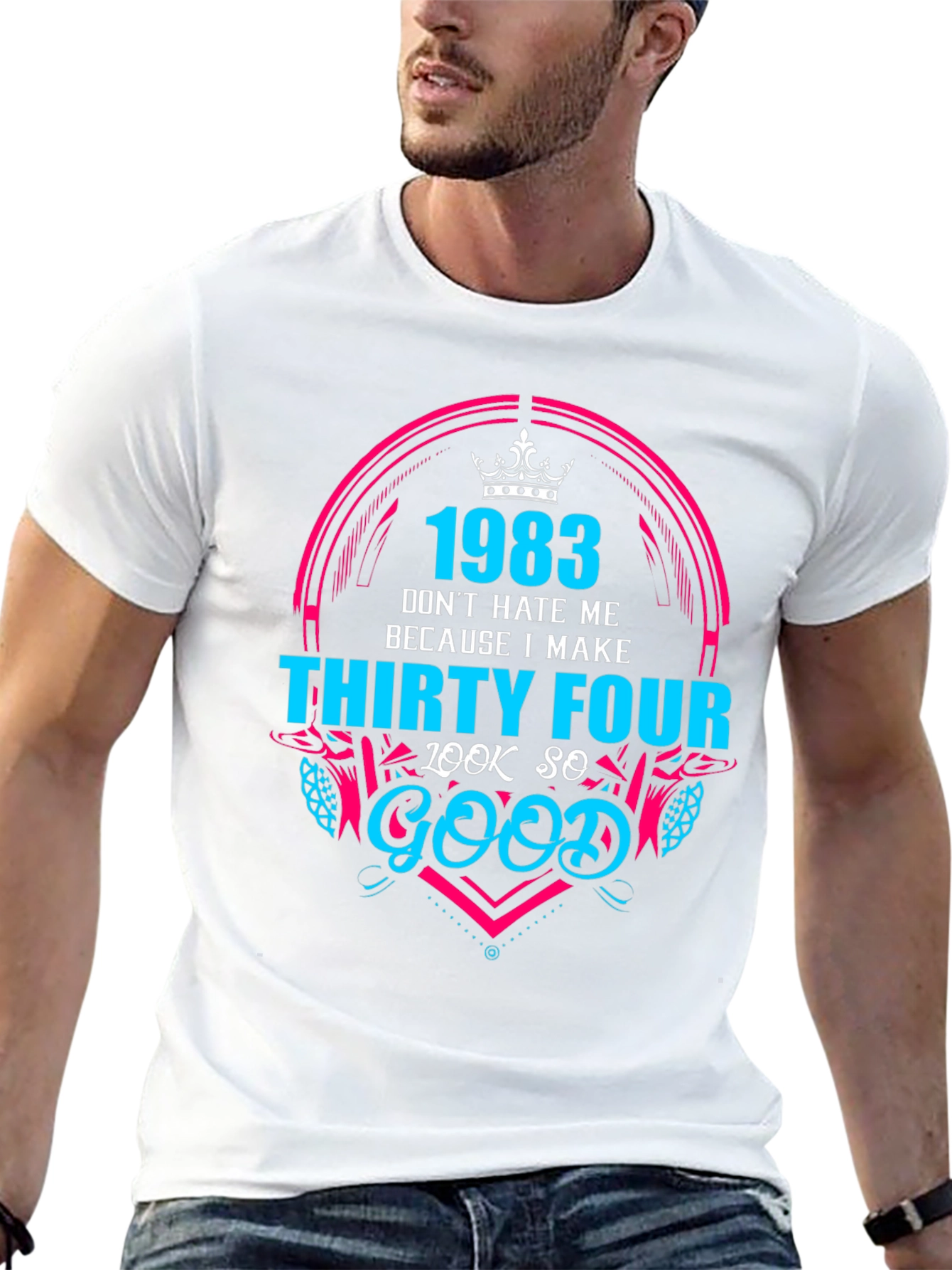 1983 Thirty Four Look So Good Graphic Tee