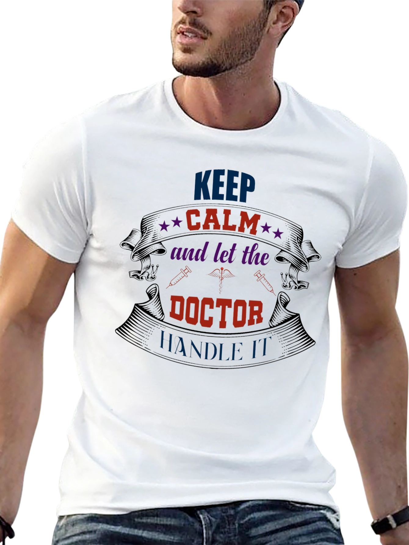 Keep Calm Doctor Graphic Tee
