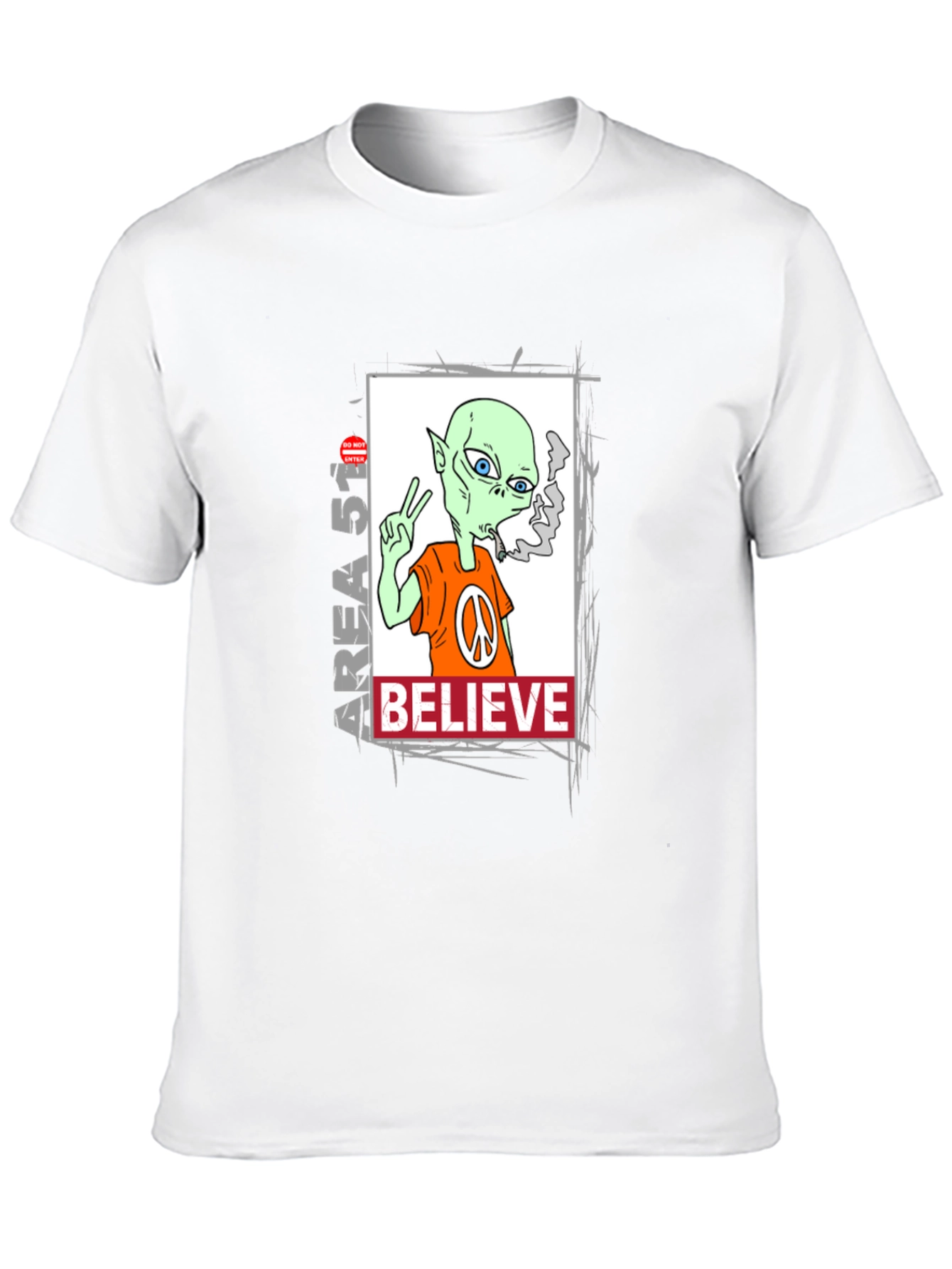 Area 51 Alien Believe Graphic Tee