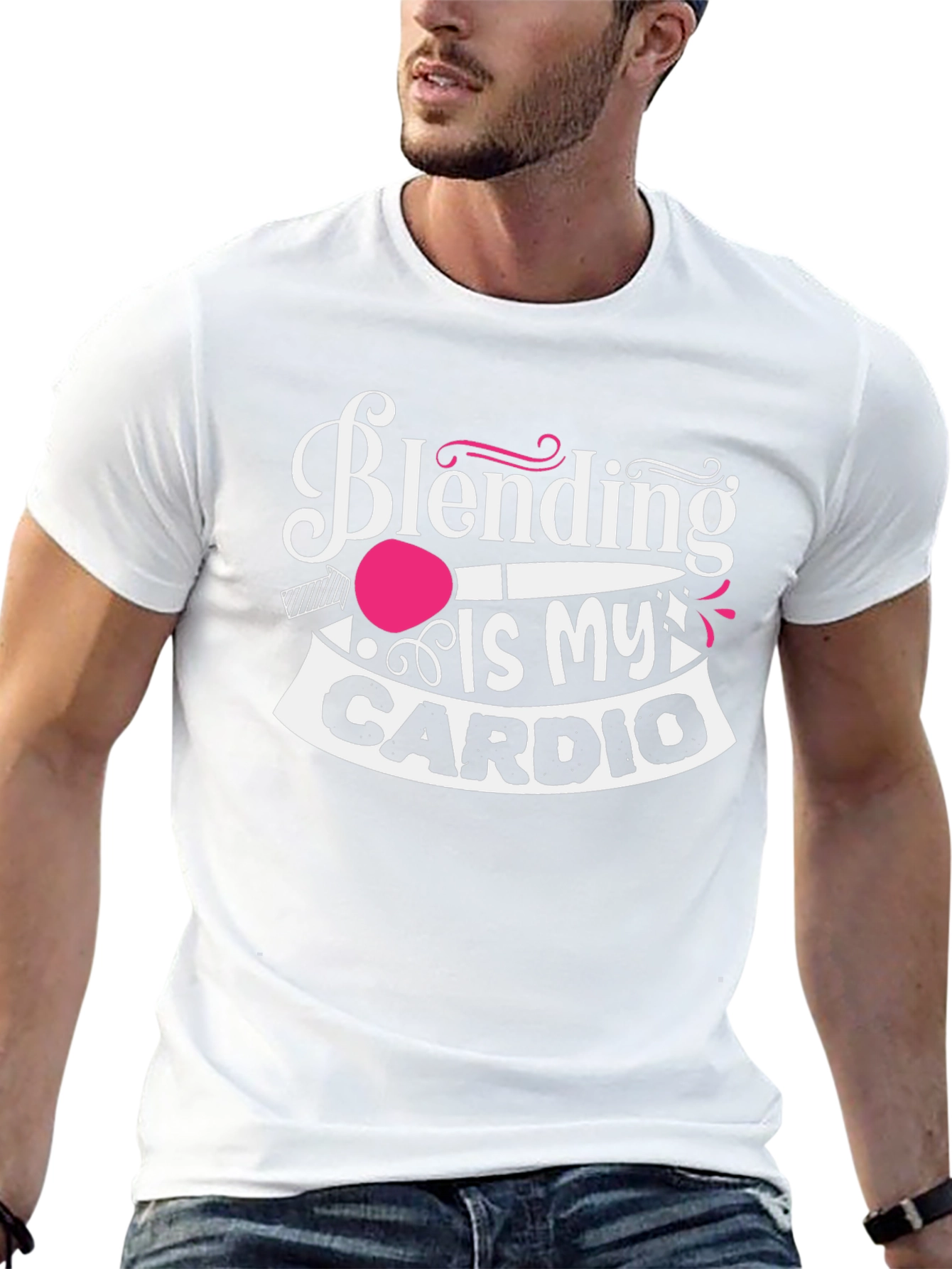 Blending Is My Cardio - Funny Makeup Artist T-Shirt