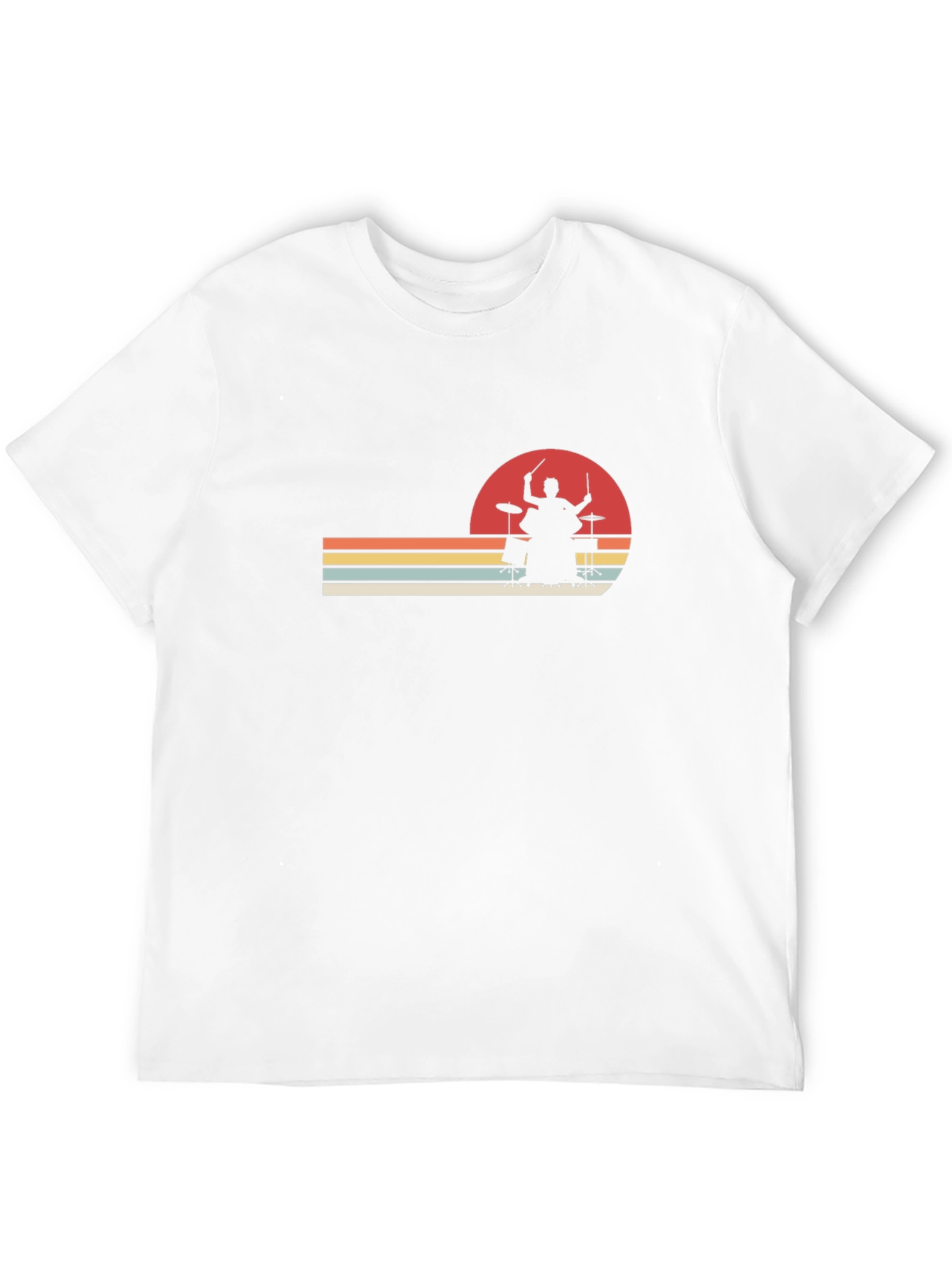 Drummer Sunset Graphic Tee