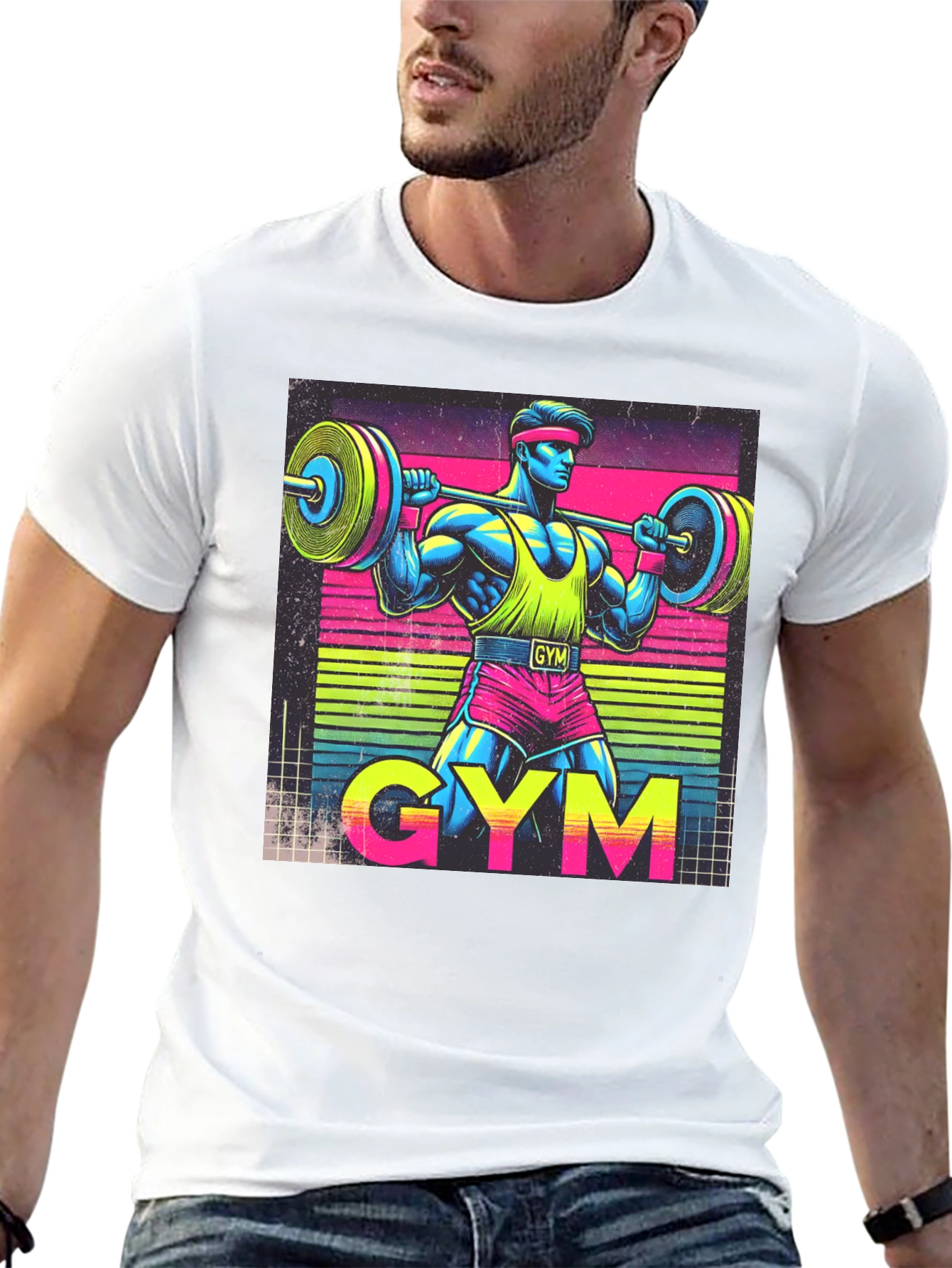 Retro Gym Workout T-Shirt