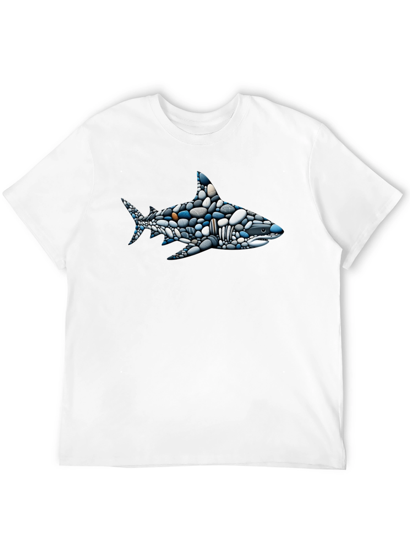 Shark Made of Stones Graphic Tee