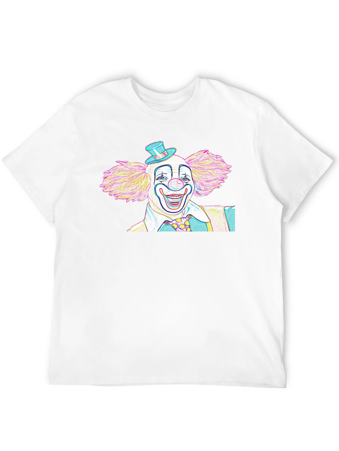Clown Graphic Black T-Shirt