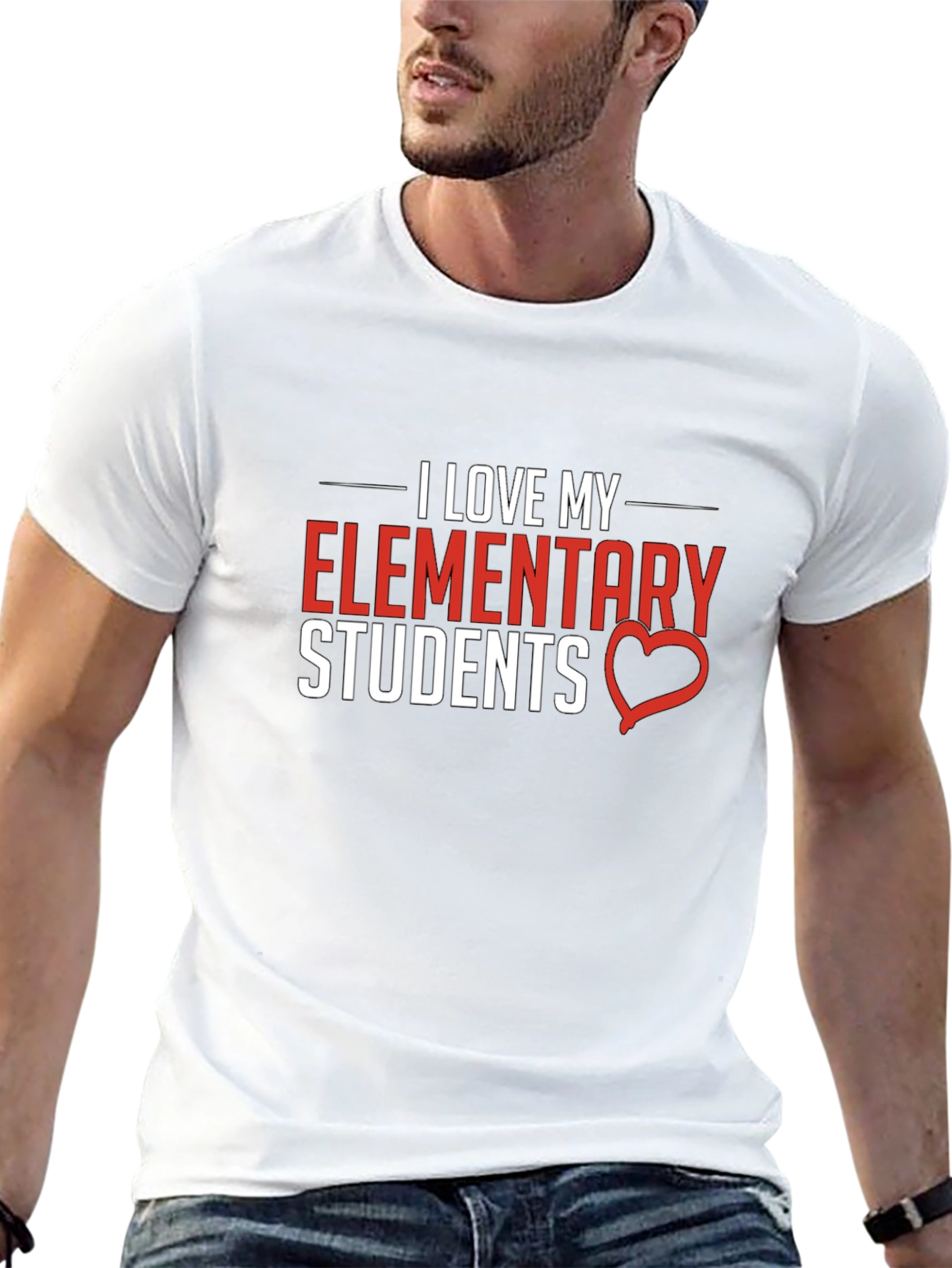 I Love My Elementary Students T-Shirt