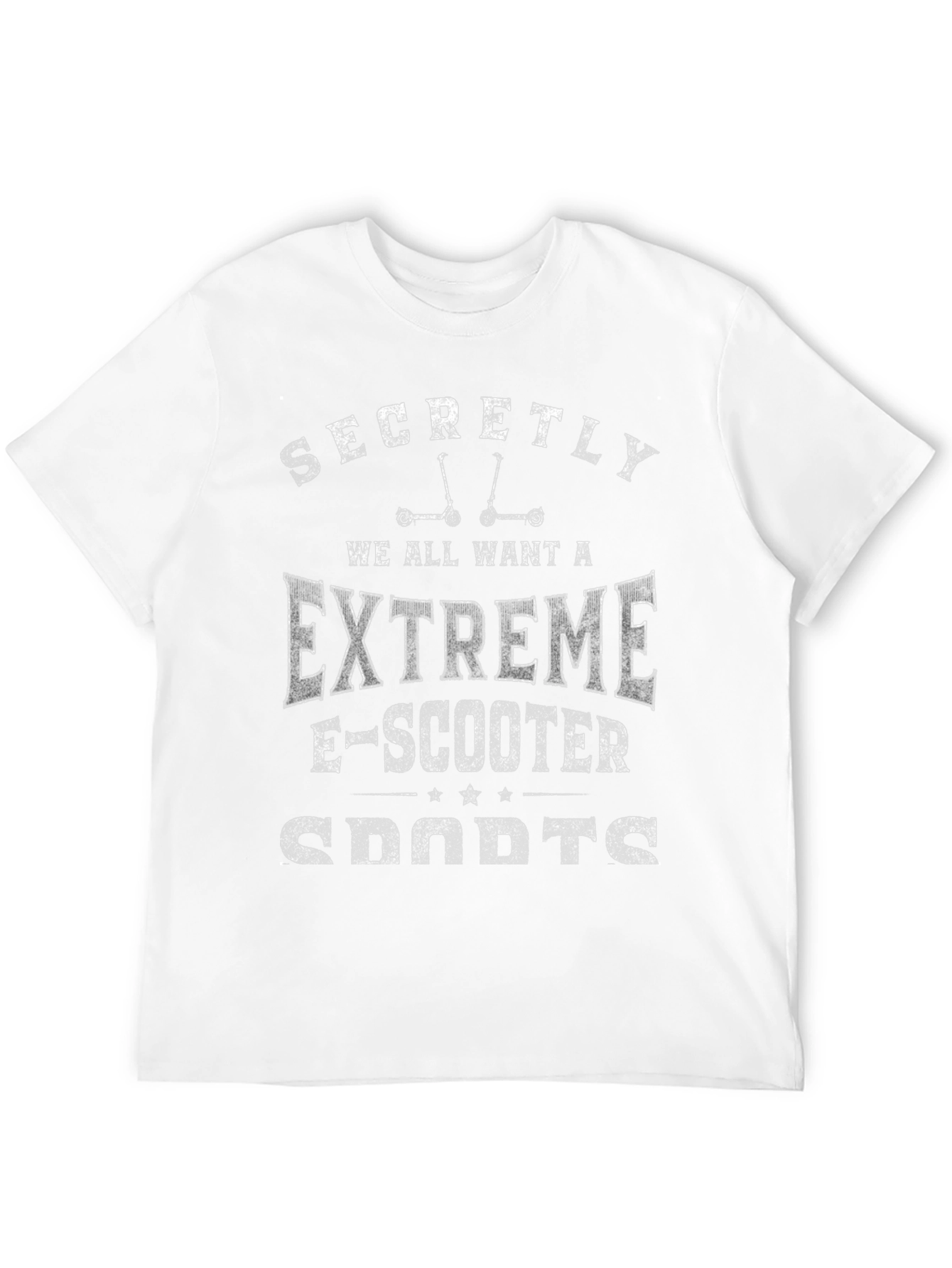 Extreme E-Scooter Sports T-Shirt