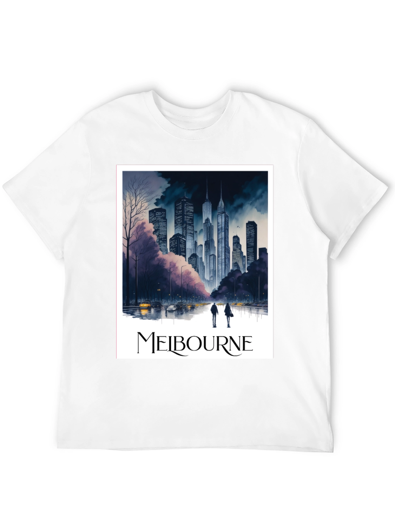 Melbourne Cityscape Graphic Tee