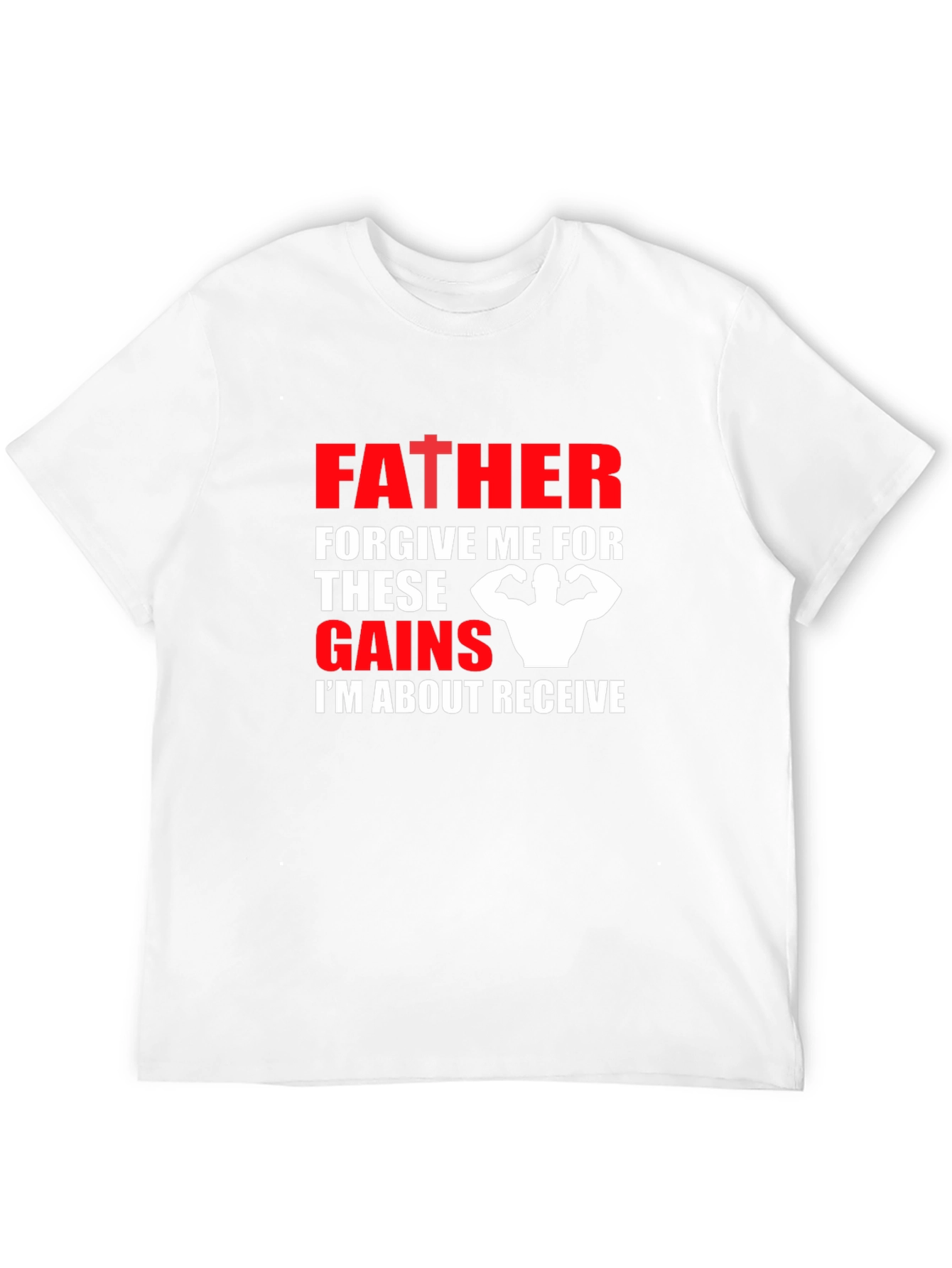 Father Forgive Me Gains Black T-Shirt