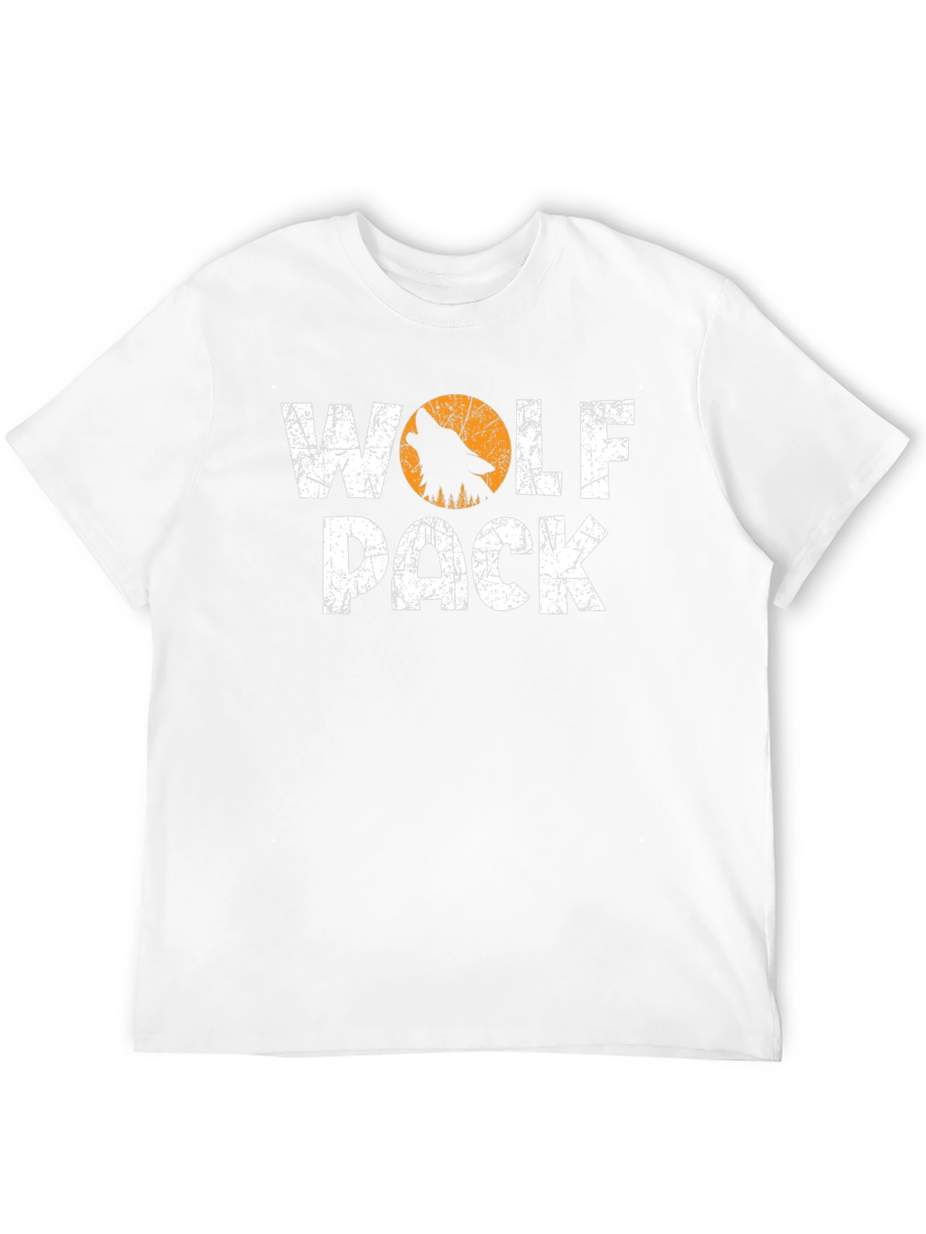 Wolf Pack Graphic T-Shirt - Black