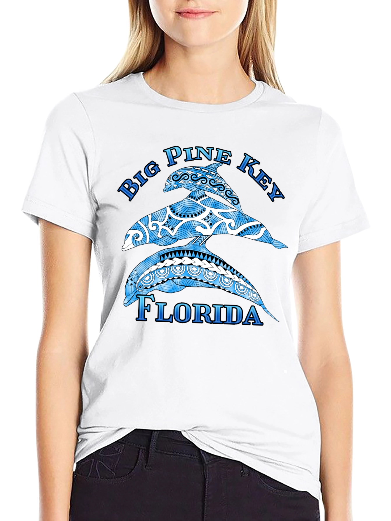 Big Pine Key Florida Dolphins T-Shirt