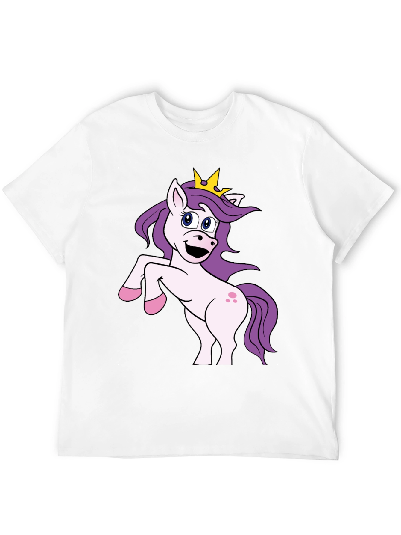 Unicorn Crown T-Shirt - Graphic Tee