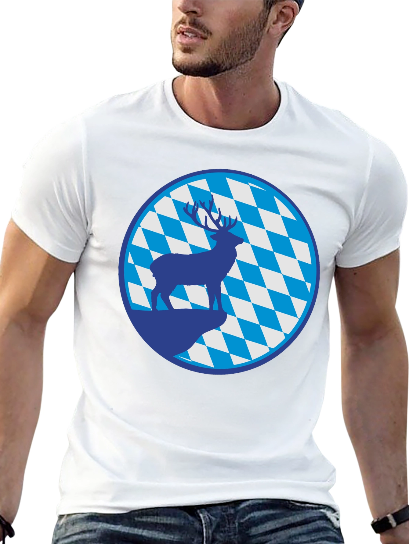 Deer & Bavaria T-Shirt
