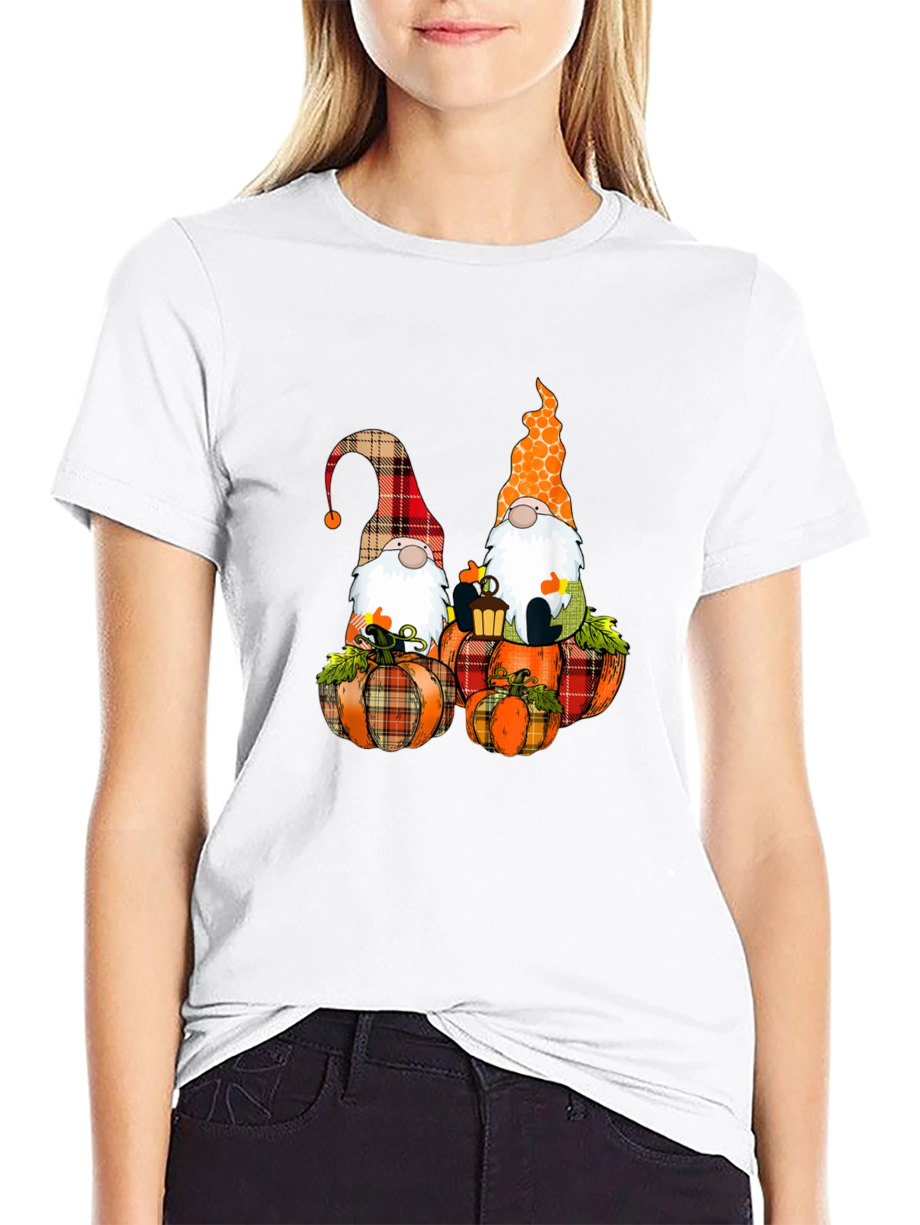 Fall Gnome T-Shirt - Pumpkin Patch Gnomes Tee
