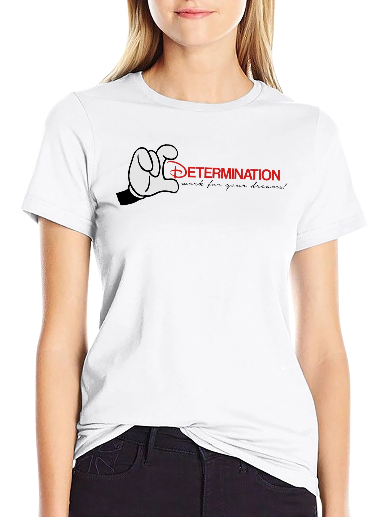 Determination Mickey Mouse Inspired T-Shirt