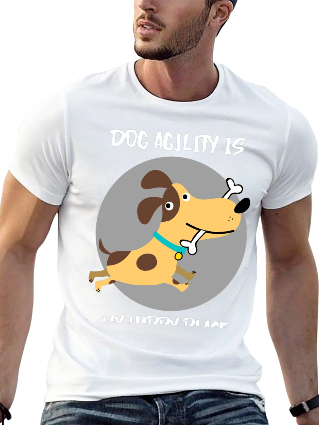 Dog Agility Happy Place T-Shirt