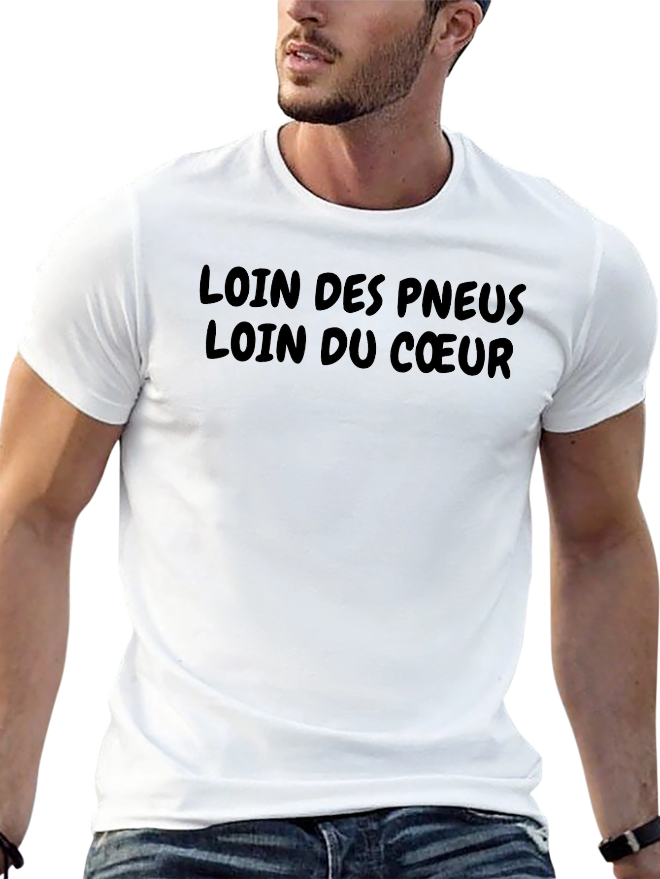 Loin des Pneus T-Shirt - Black