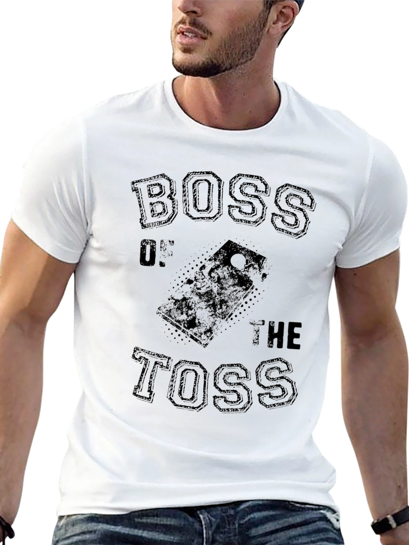 Boss of the Toss Cornhole T-Shirt