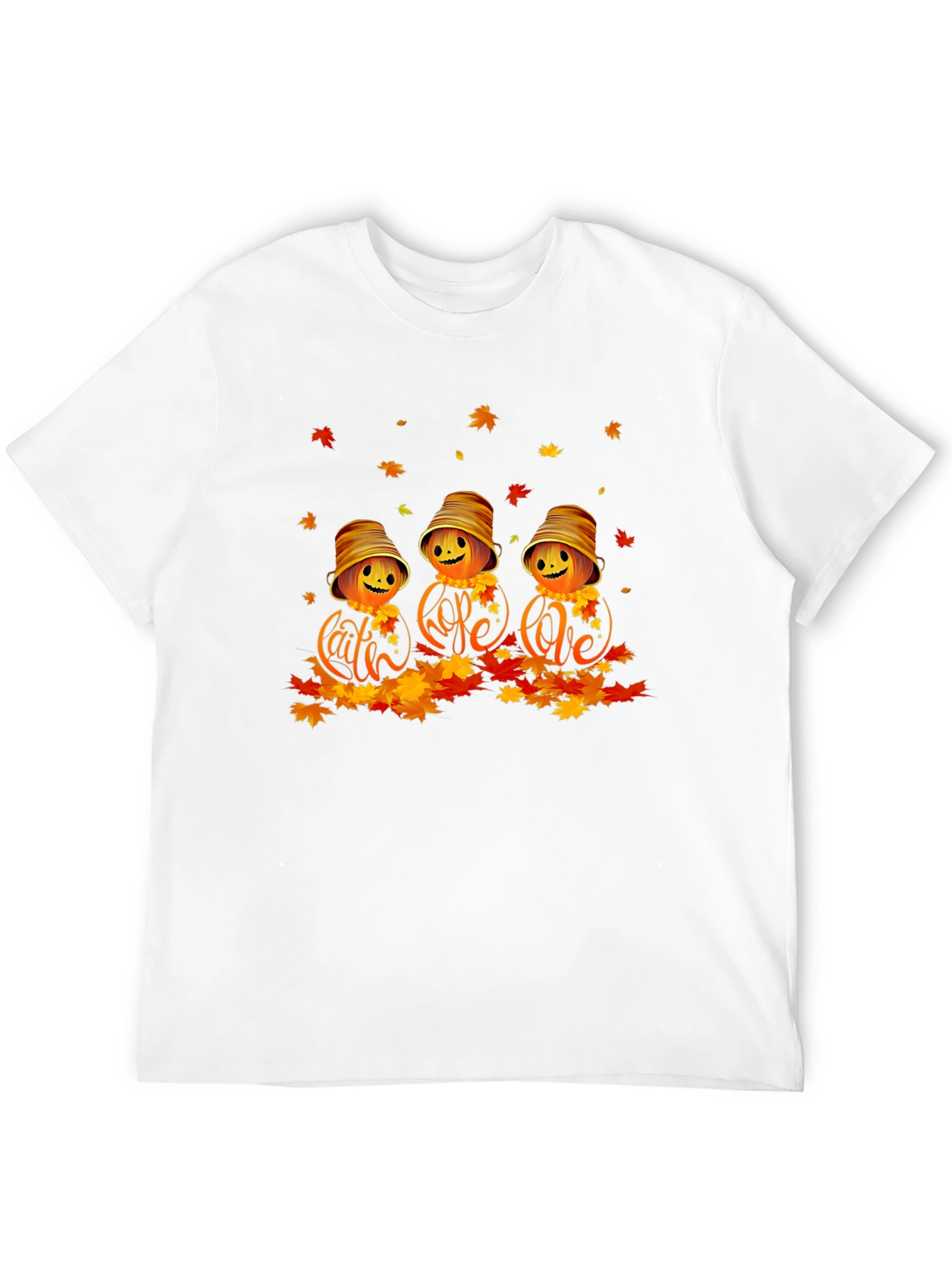 Fall Pumpkin Graphic T-Shirt