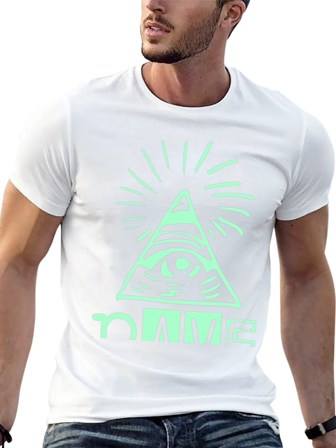 Eye Pyramid T-Shirt - Modern Design