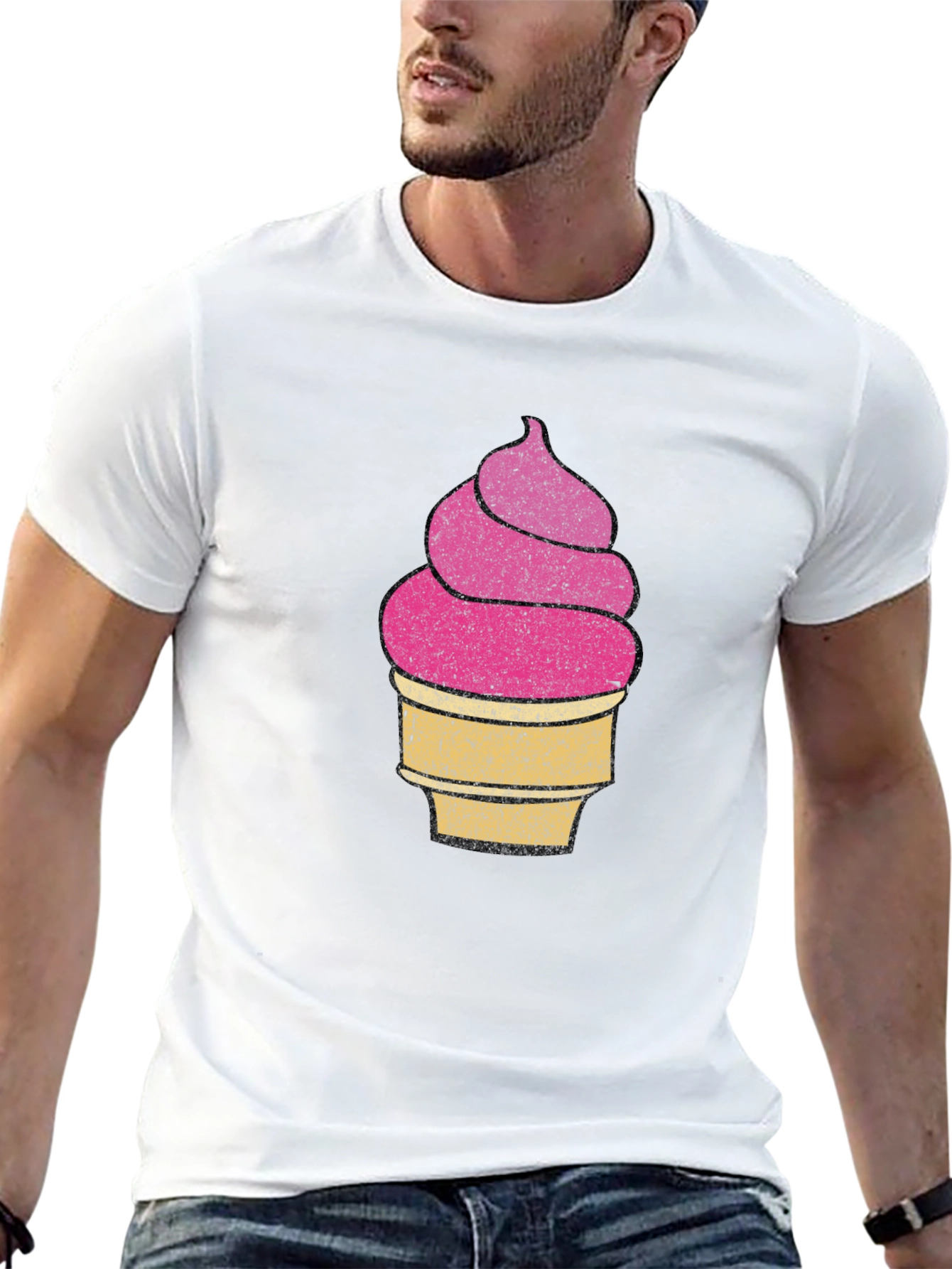 Ice Cream Graphic Tee - Fun Summer Shirt