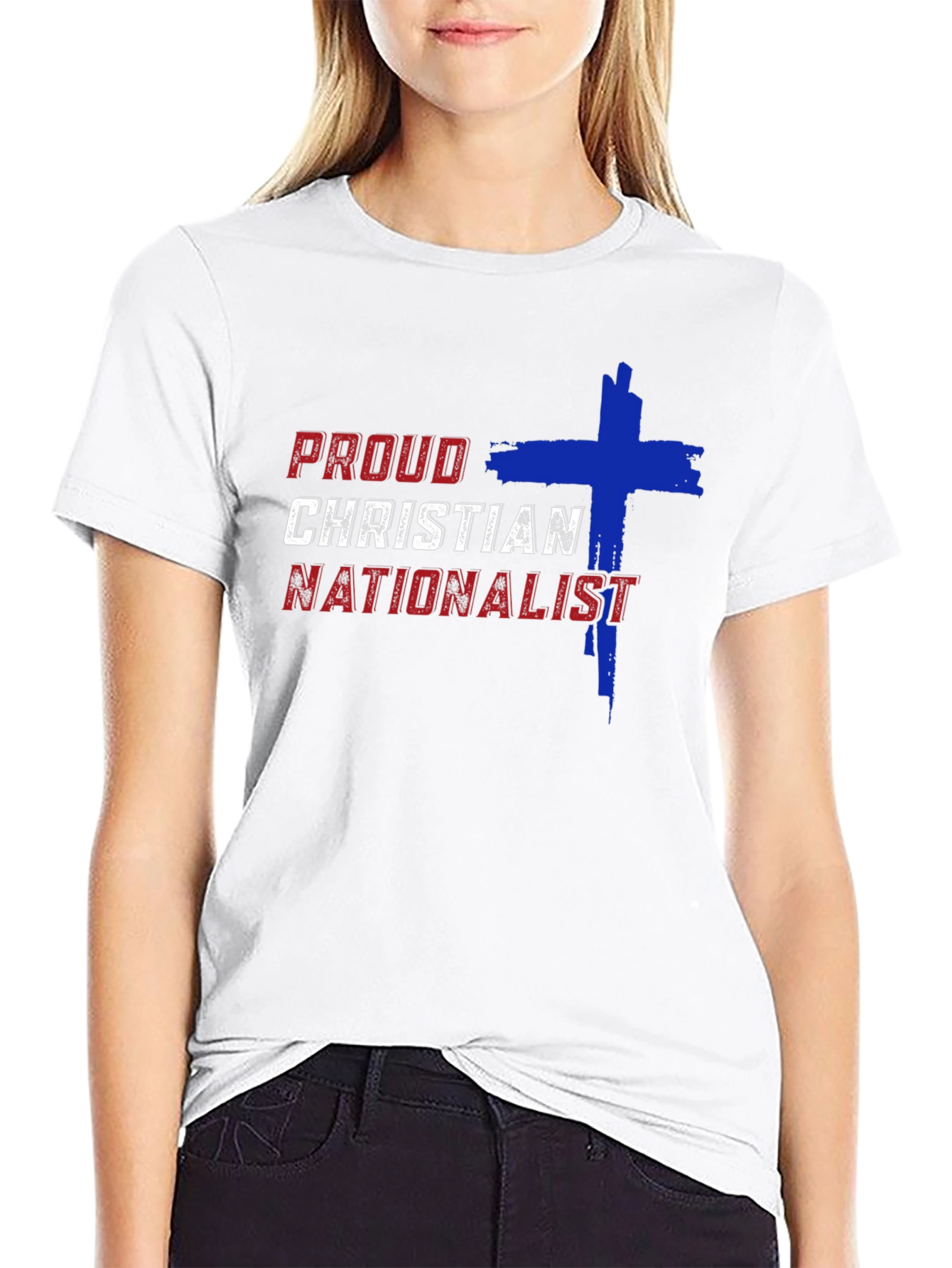 Proud Christian Nationalist Graphic Tee