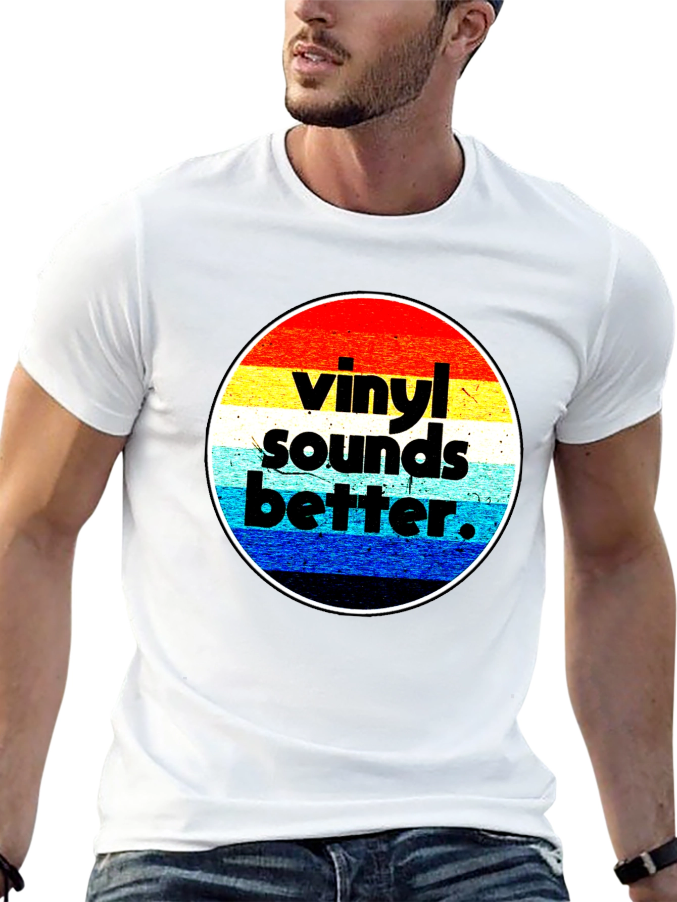 Vinyl Sounds Better Retro T-Shirt