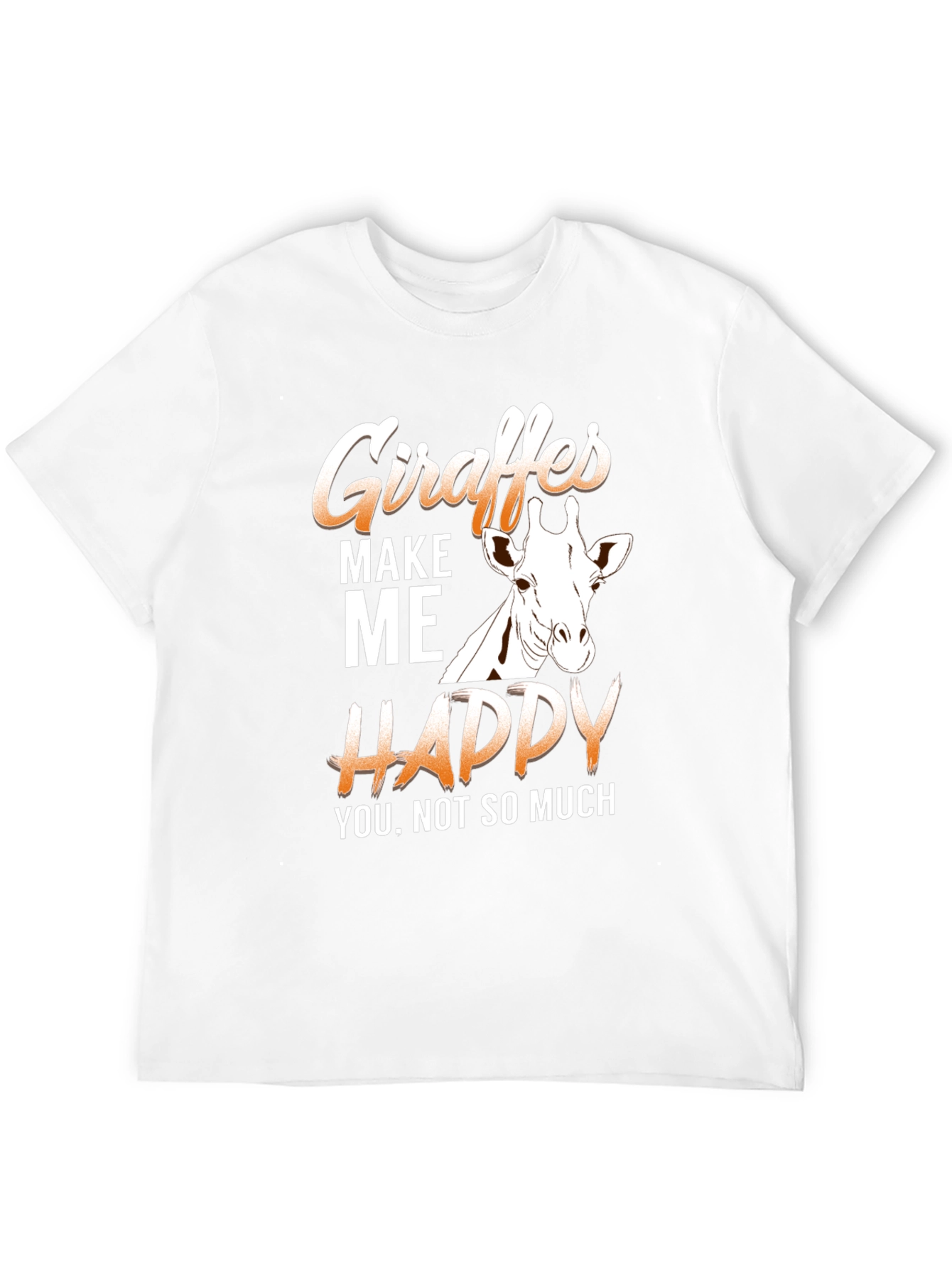 Giraffe Graphic T-Shirt - Funny Animal Lover Tee