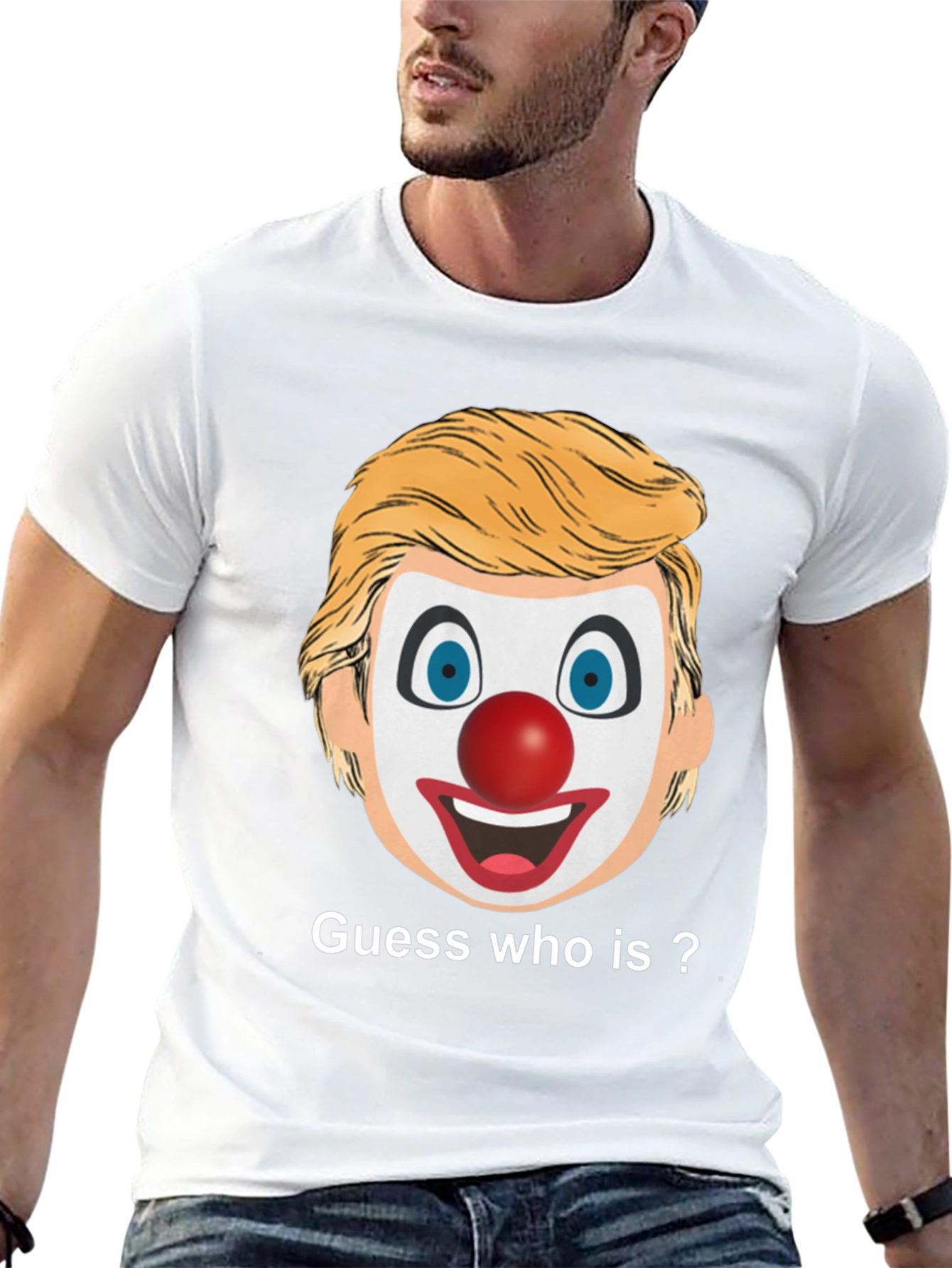 Clown Face Guess Who T-Shirt