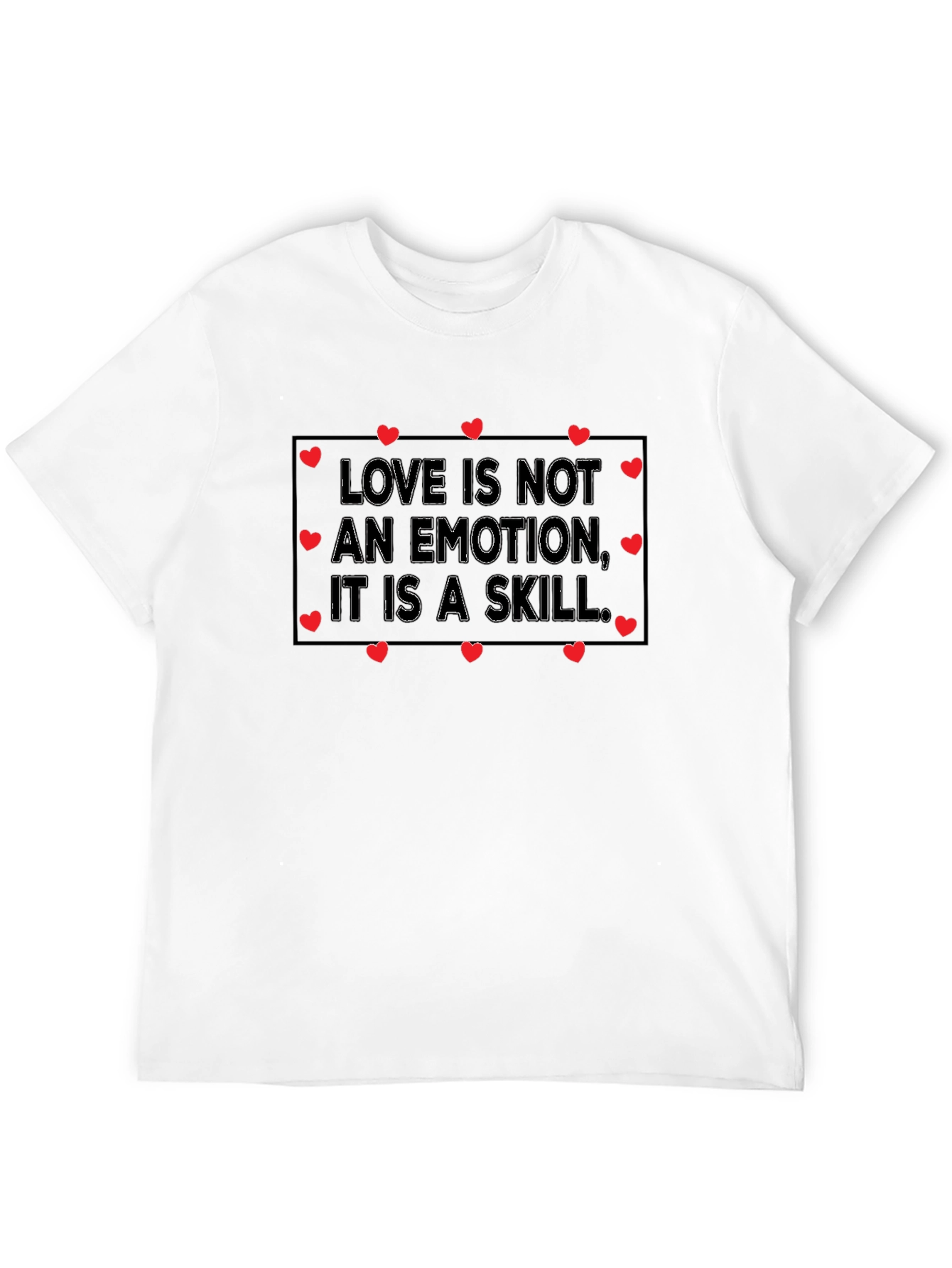 Love is a Skill Graphic Tee - Black