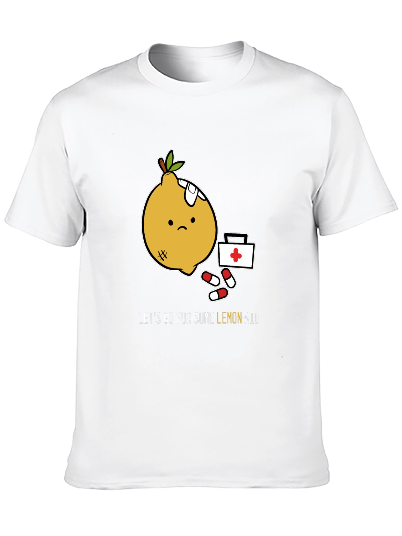 Funny Lemon Aid T-Shirt - Get Well Soon
