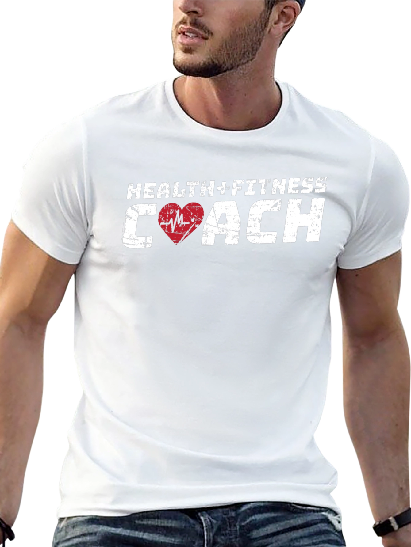 Health & Fitness Coach Graphic T-Shirt