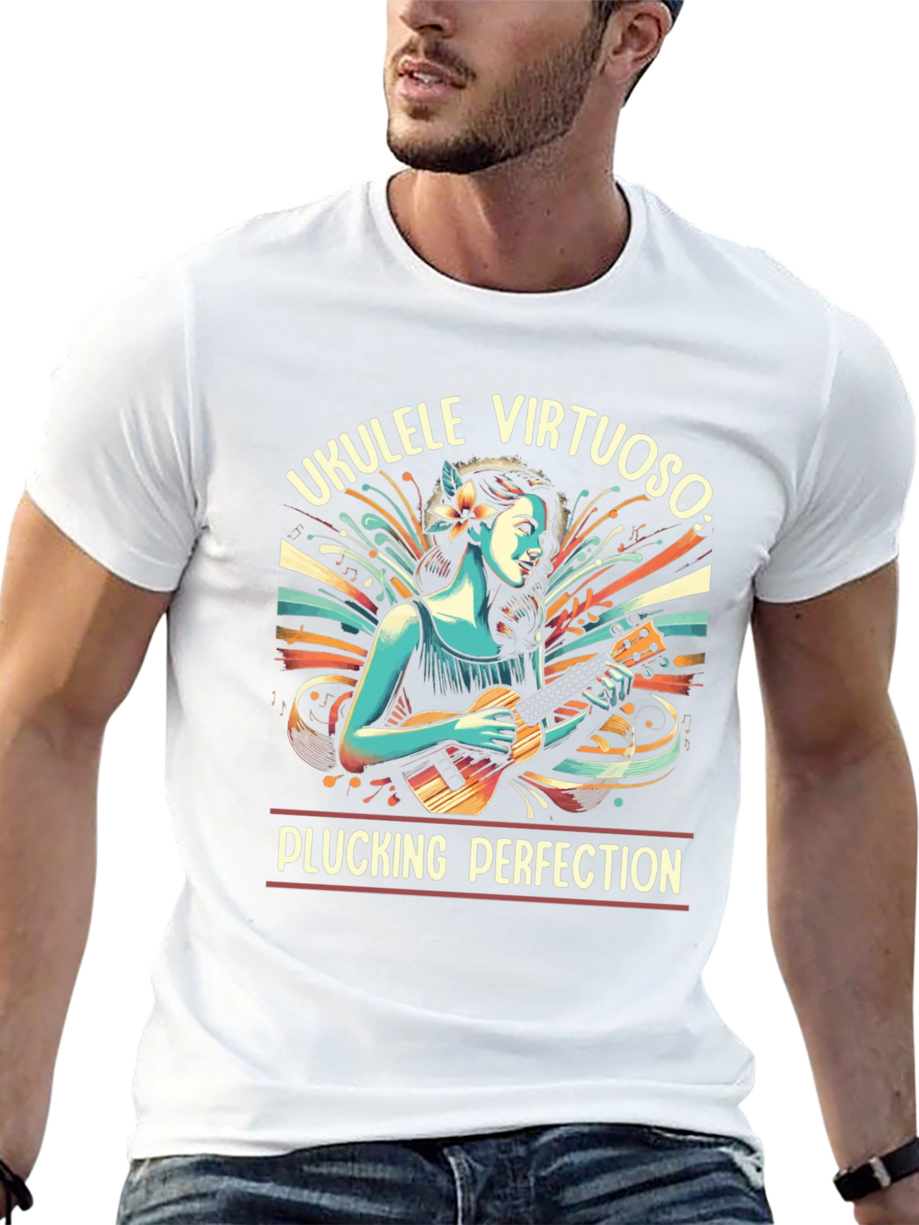 Ukulele Virtuoso Tee - Plucking Perfection