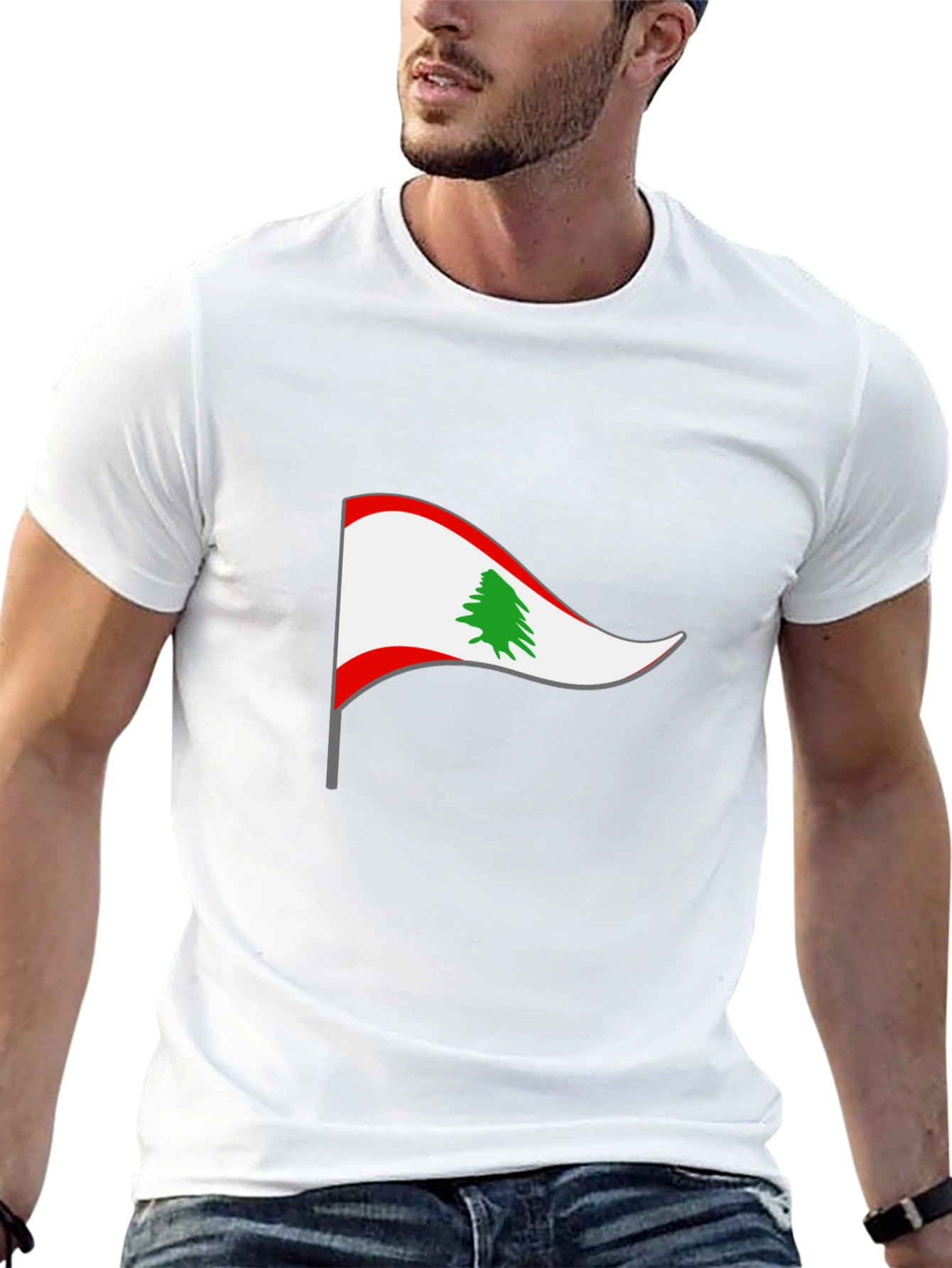 Lebanon Flag T-Shirt - Show Your Pride!